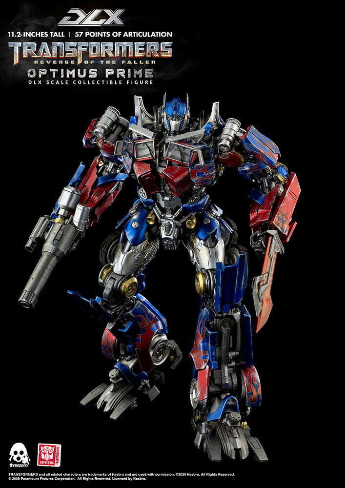 Threezero Transformers: Revenge of the Fallen – DLX Optimus Prime Figure