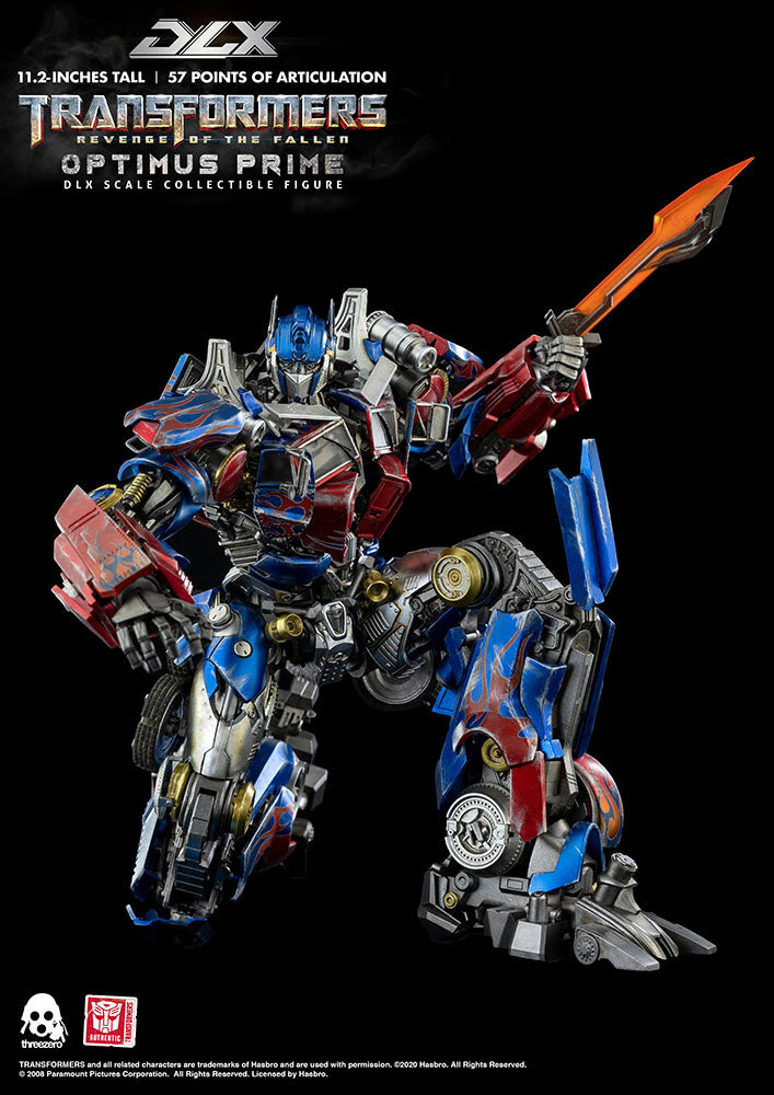 Threezero Transformers: Revenge of the Fallen – DLX Optimus Prime Figure