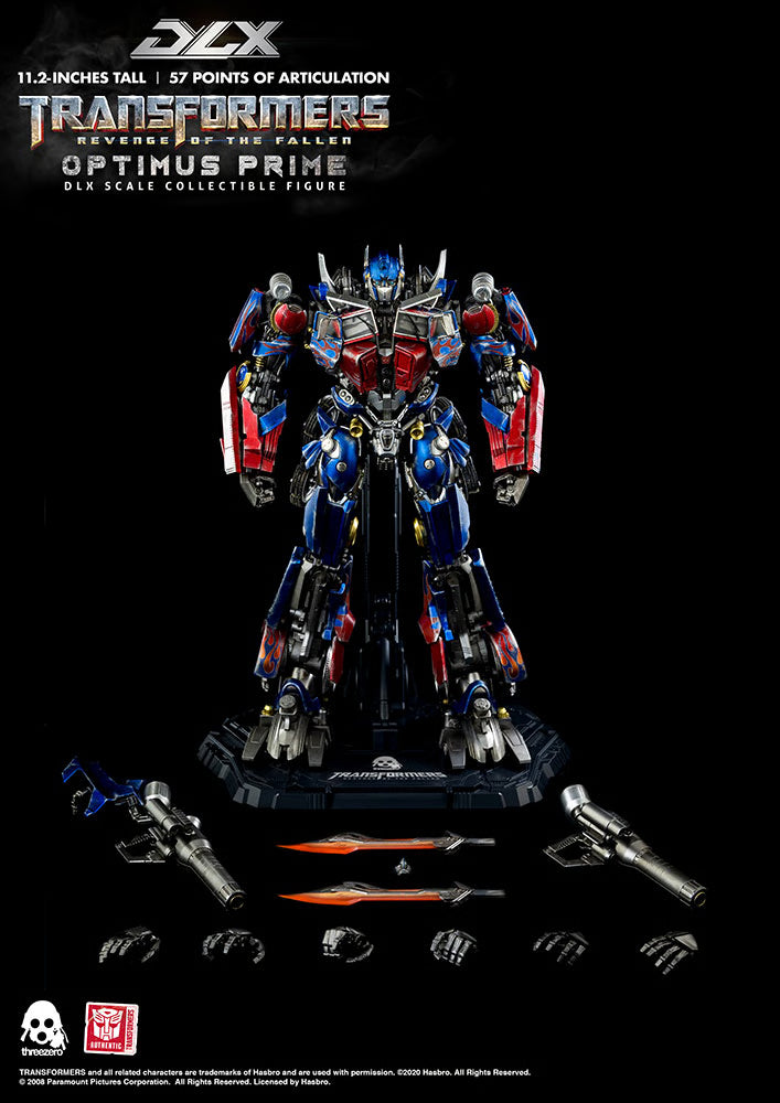 Threezero Transformers: Revenge of the Fallen – DLX Optimus Prime Figure