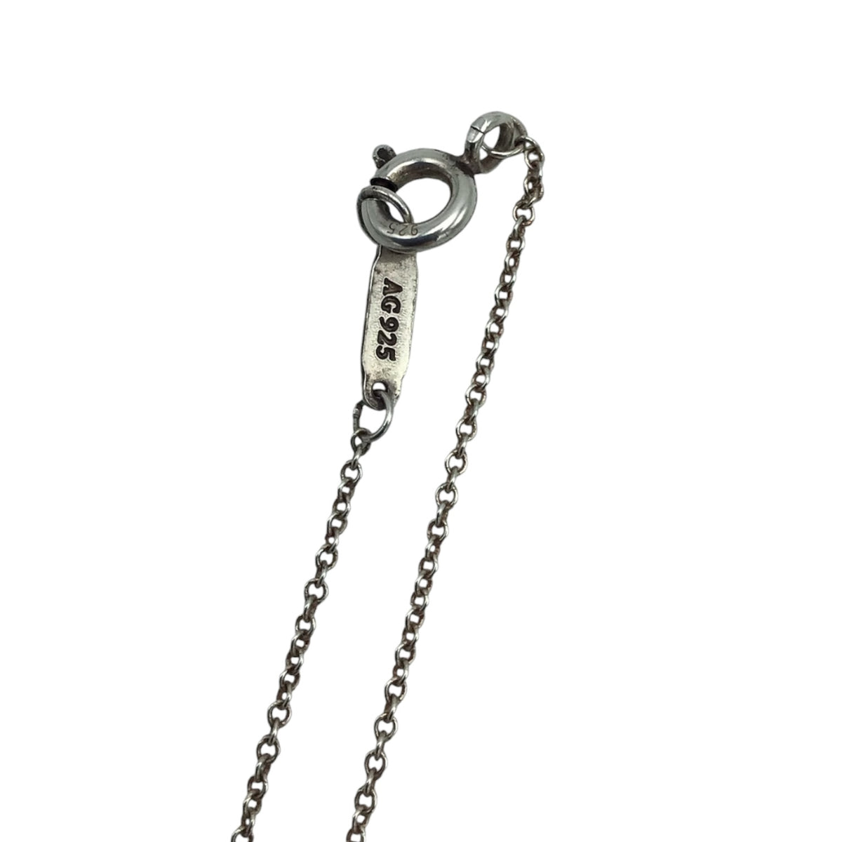 Tiffany & Co. Return to Tiffany Double Heart Tag Pendant Necklace