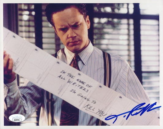 Tim Robbins Signed Photo 8x10 in Shawshank Redemption – JSA & PSA Certified