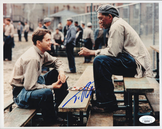 Tim Robbins in The Shawshank Redemption Signed Photo 8x10, JSA and PSA Letter Double Certified Authentic QQ28760