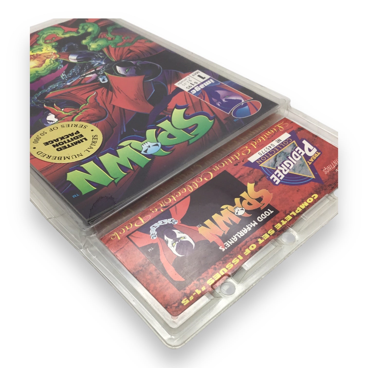 Todd McFarlane's SPAWN 1-5 First Printings - Limited Edition Package Numbered