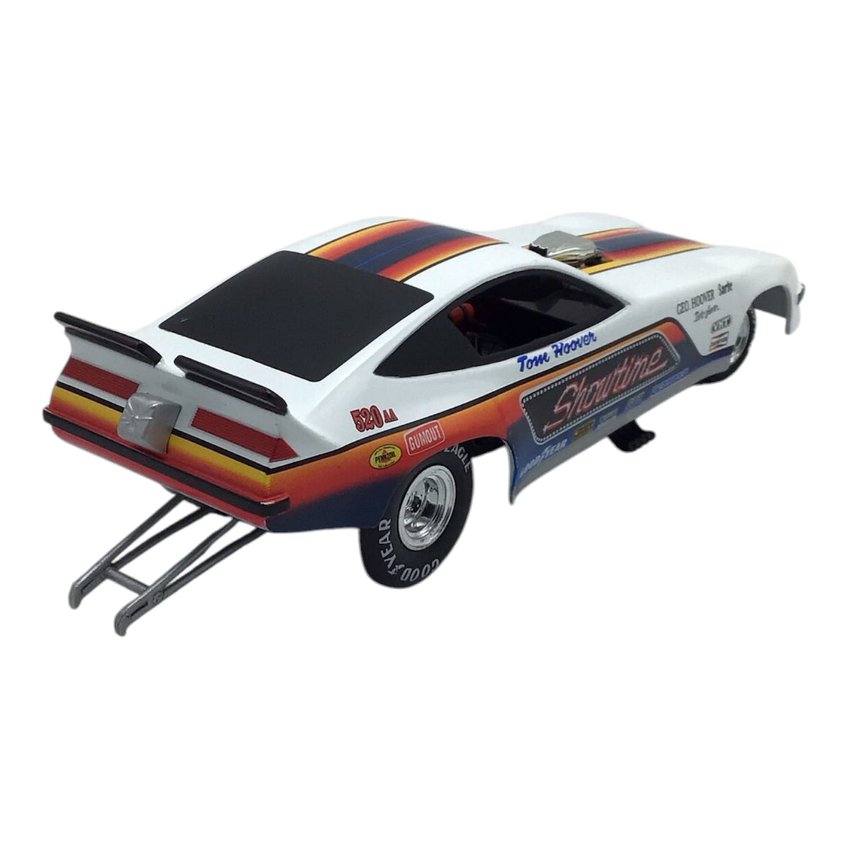 Tom Hoover Showtime 1975 Chevy Monza Funny Car Diecast Model Car