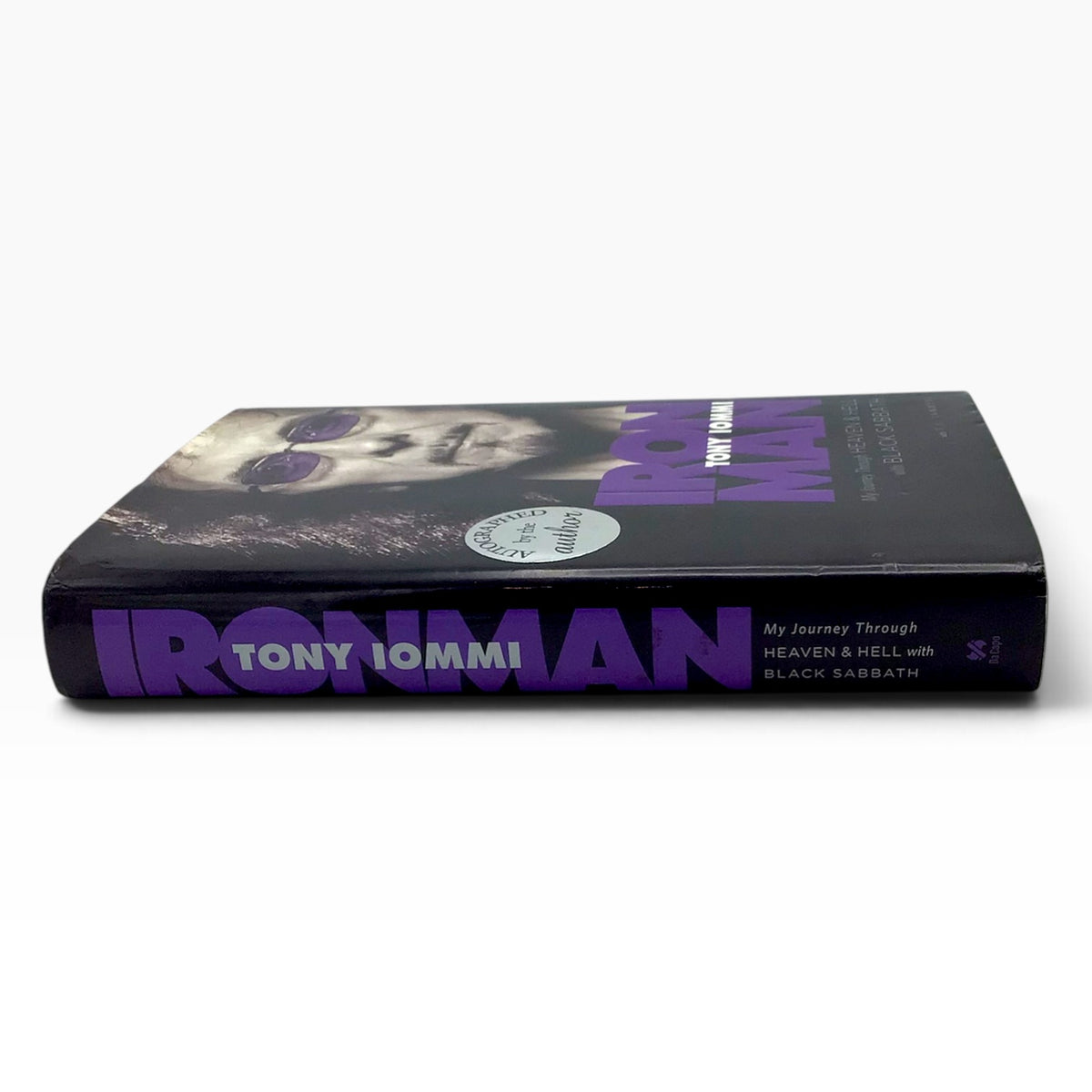 Tony Iommi Signed Iron Man: My Journey Through Heaven and Hell with Black Sabbath – 2011 Hardcover