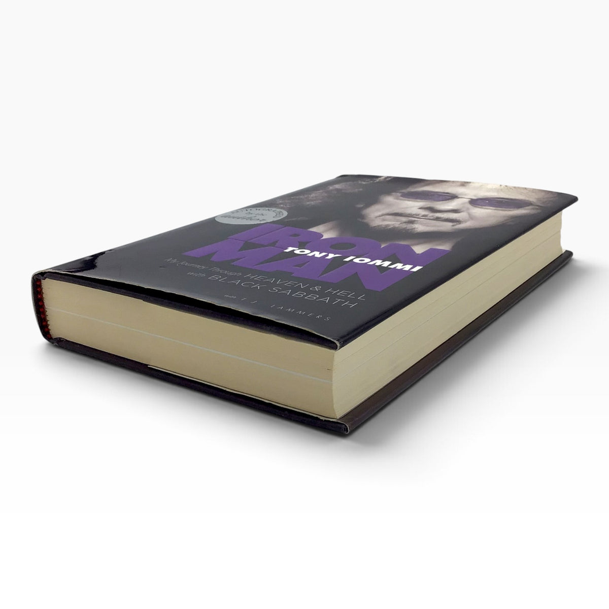 Tony Iommi Signed Iron Man: My Journey Through Heaven and Hell with Black Sabbath – 2011 Hardcover