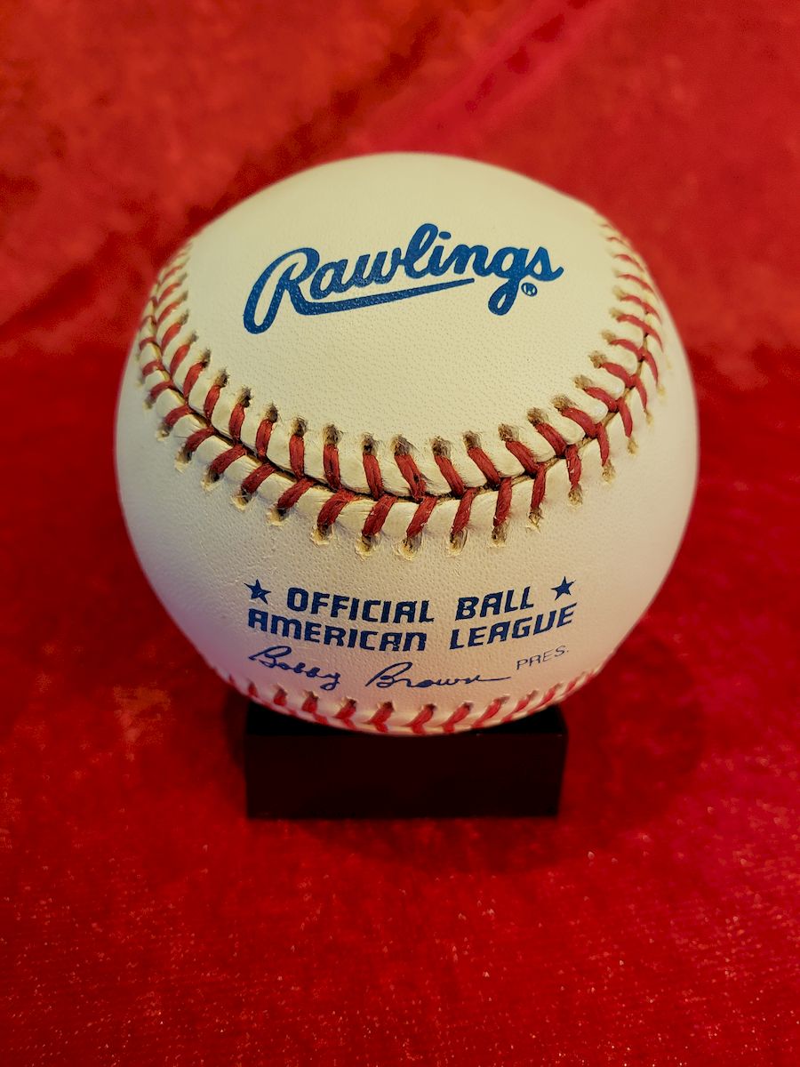 Tony Kubek Certified Authentic Autographed Baseball Monogrammed W 1957 ROY