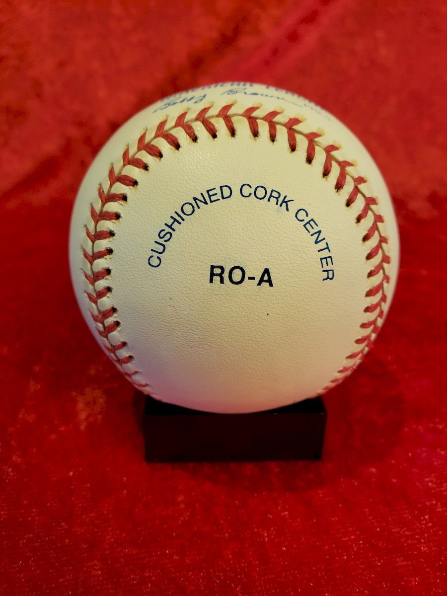 Tony Kubek Certified Authentic Autographed Baseball Monogrammed W 1957 ROY