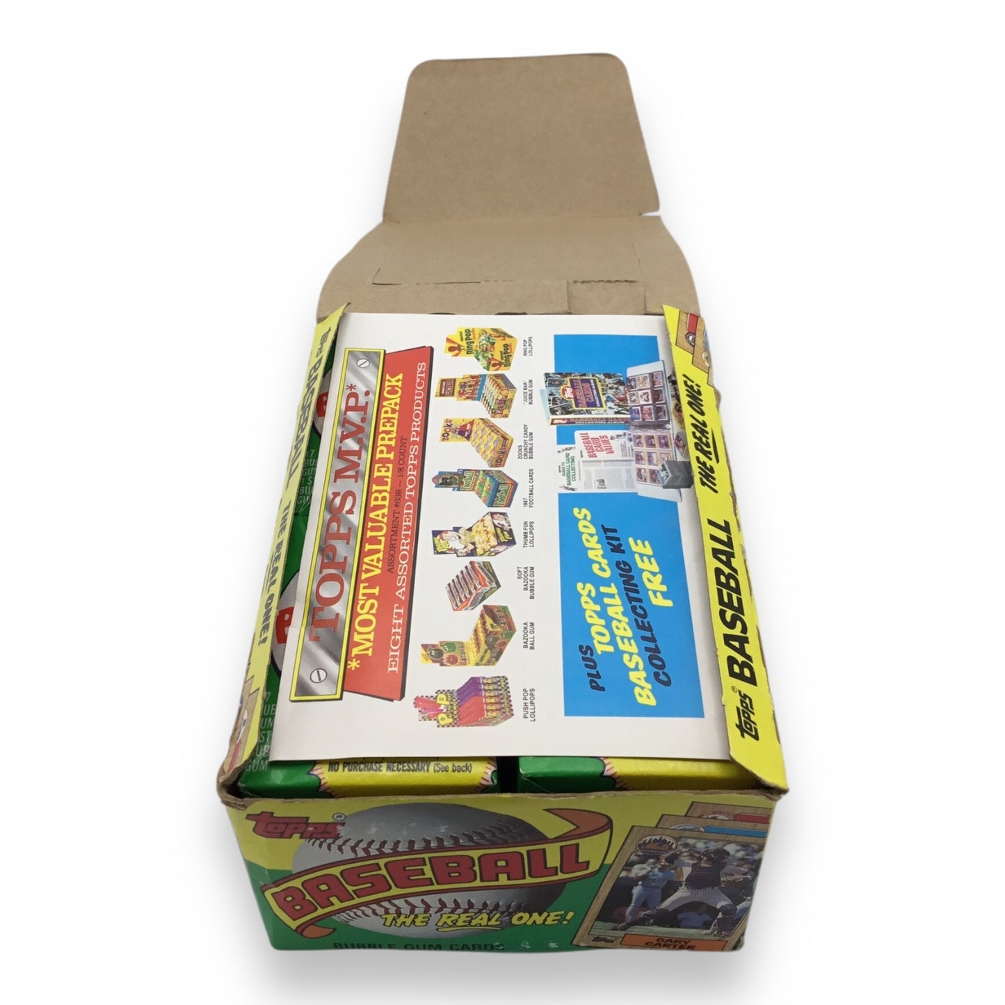 Topps 1987 Baseball Wax Box 36 Sealed Packs