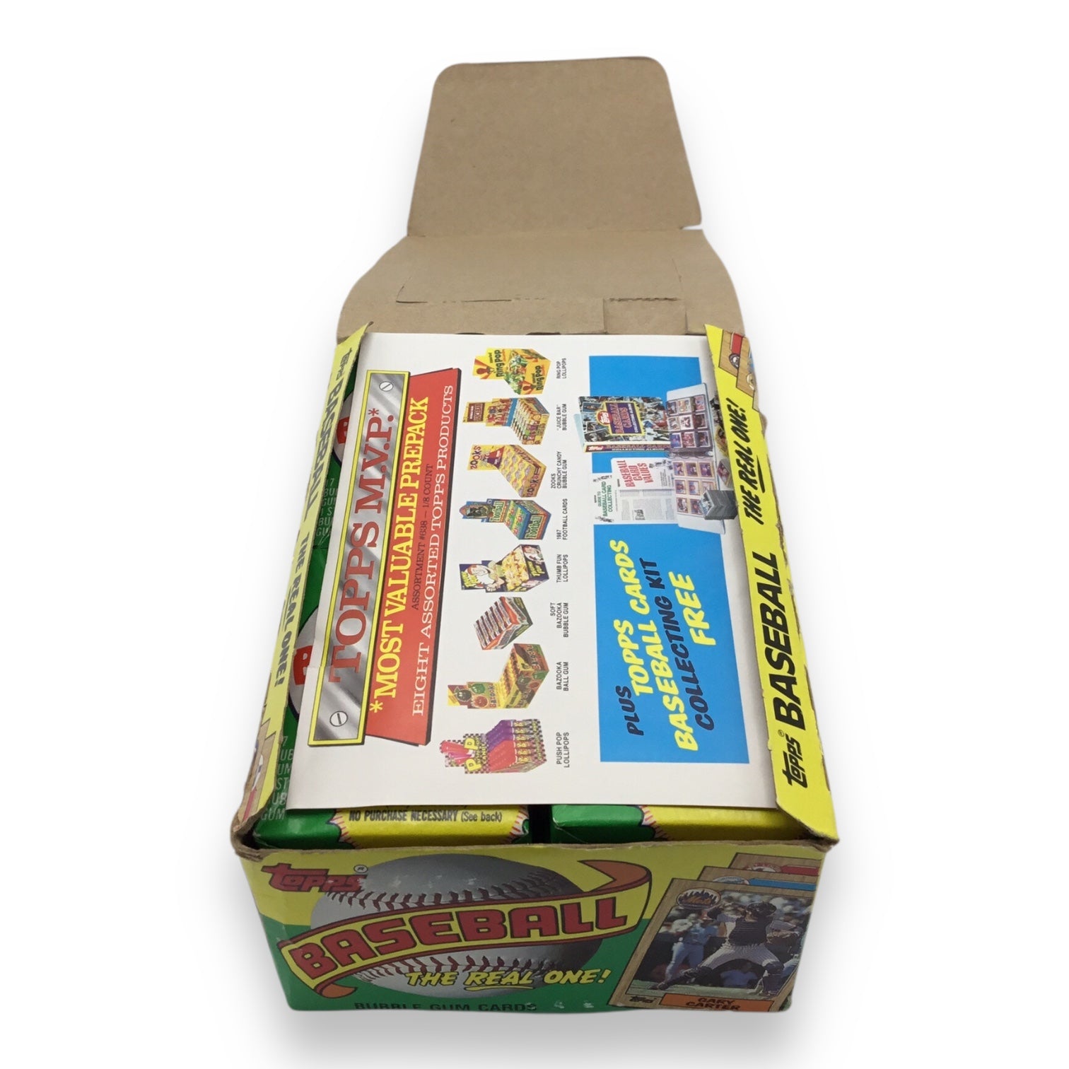 Topps 1987 Baseball Wax Box 36 Sealed Packs