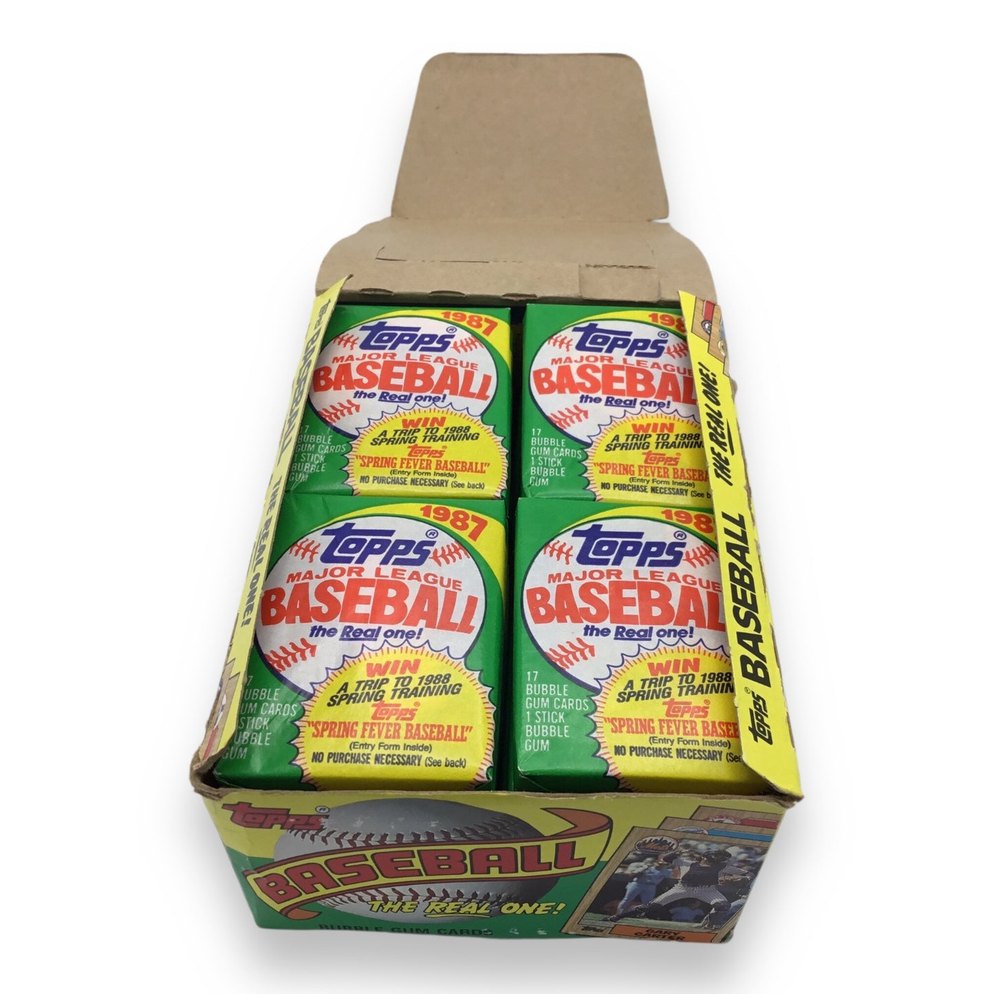Topps 1987 Baseball Wax Box 36 Sealed Packs
