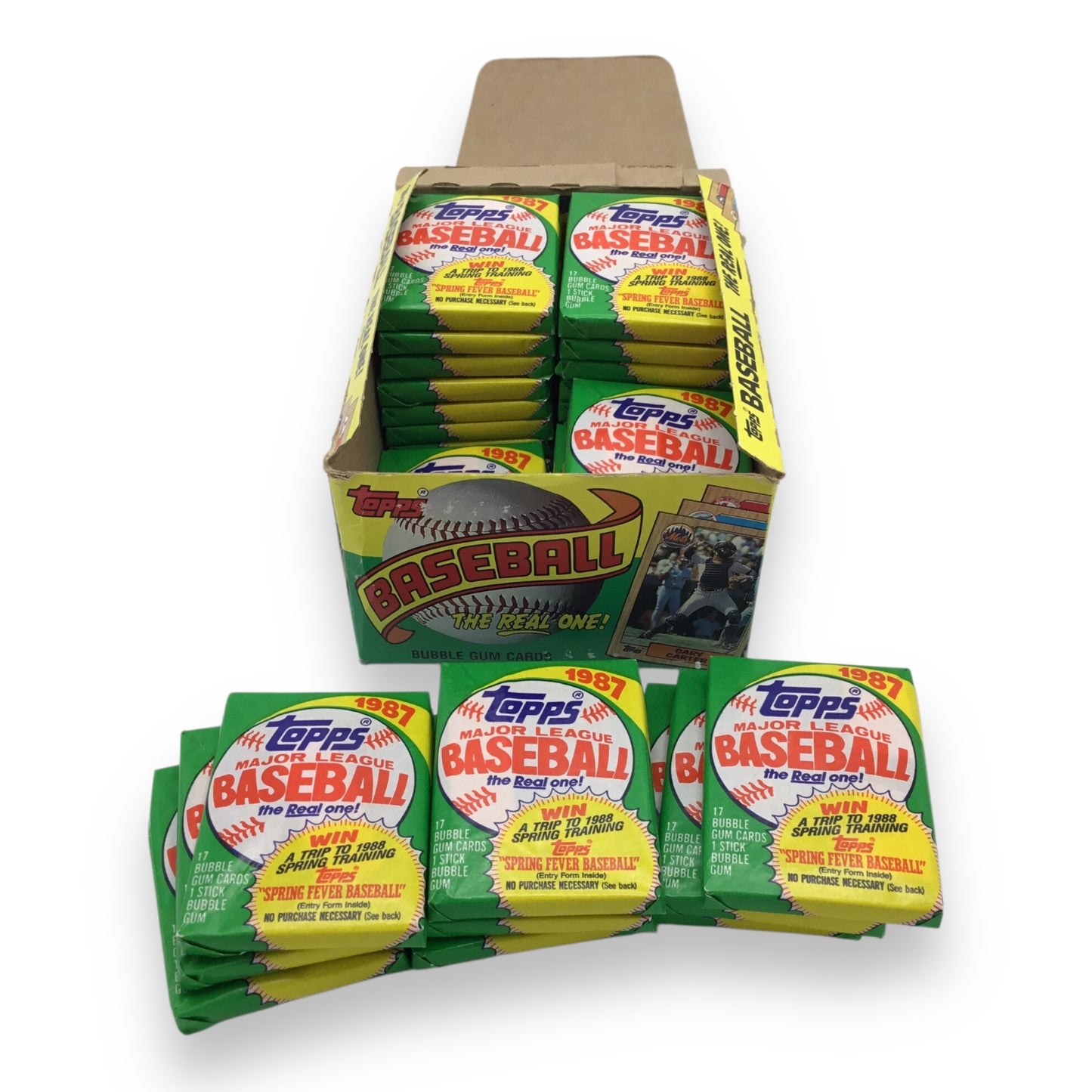 Topps 1987 Baseball Wax Box 36 Sealed Packs
