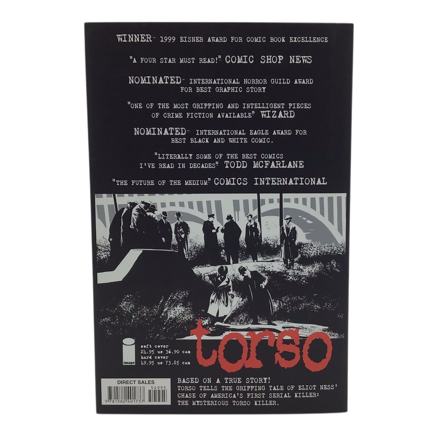 Torso: A True Crime Graphic Novel – Hardcover (Signed Limited Edition #257/750) by Brian Michael Bendis & Marc Andreyko