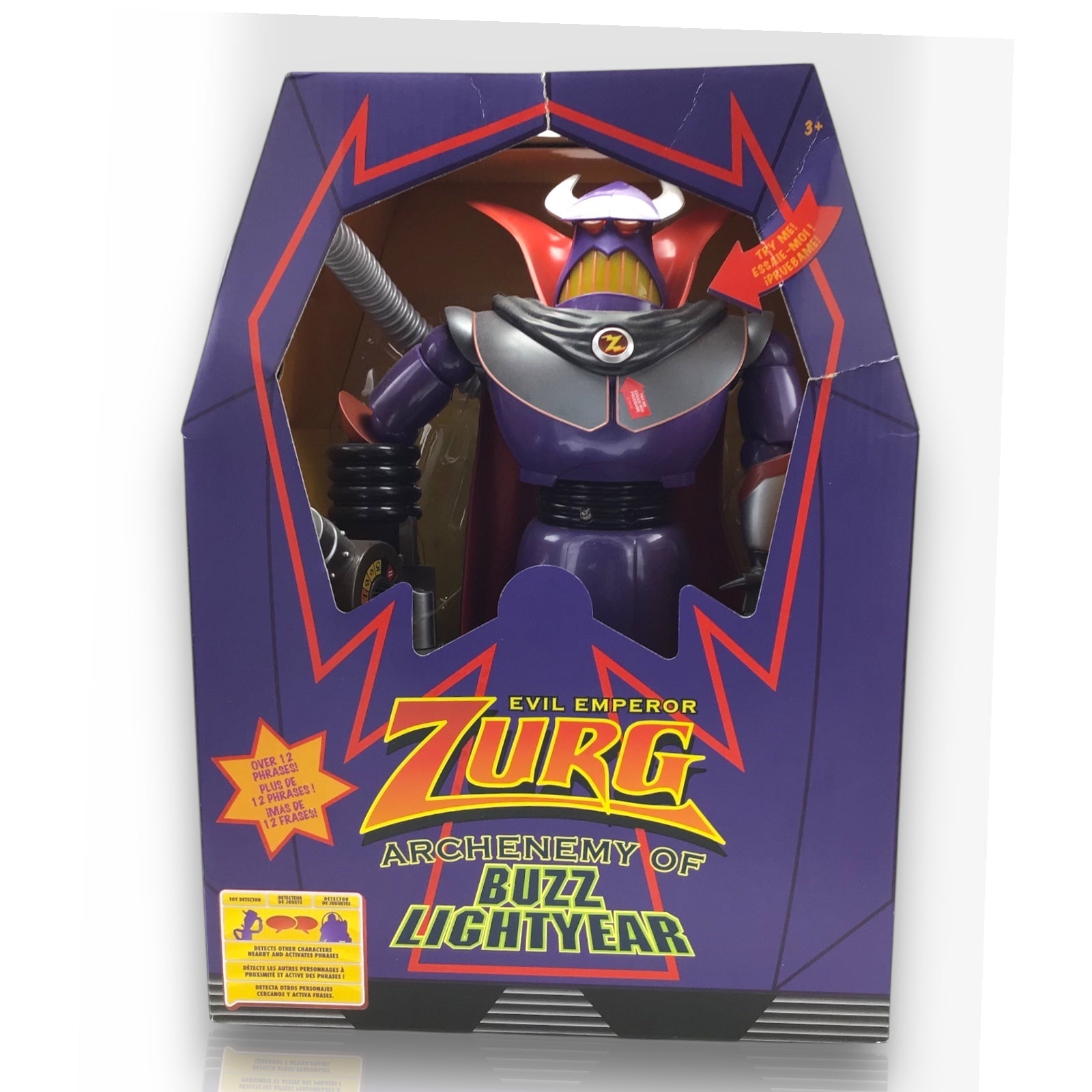 Toy Story 15" Emperor Zurg Interactive Talking Action Figure 100% complete Working