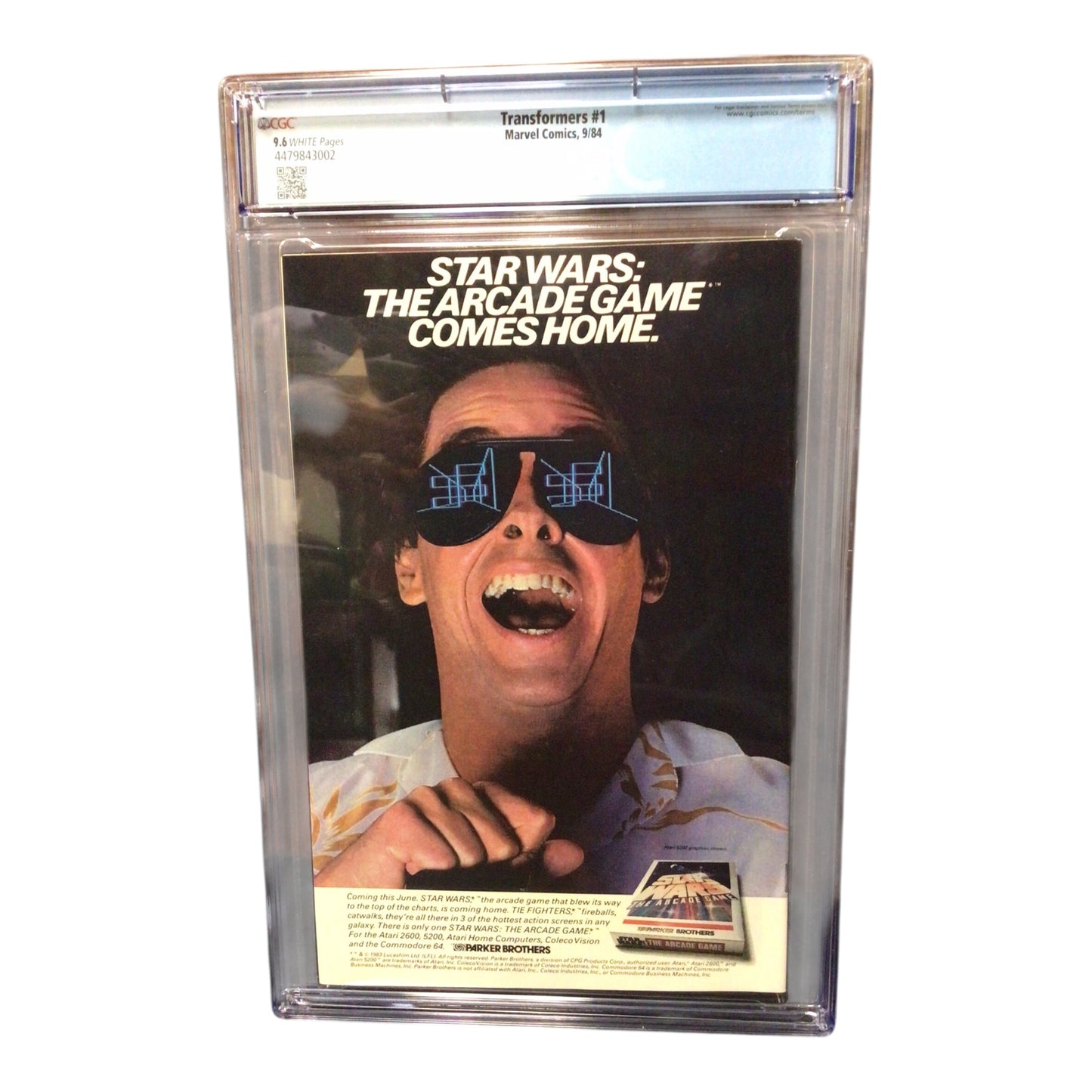 Transformers #1 (Marvel Comics, 1984), CGC 9.6 - First Issue Transformers Comic