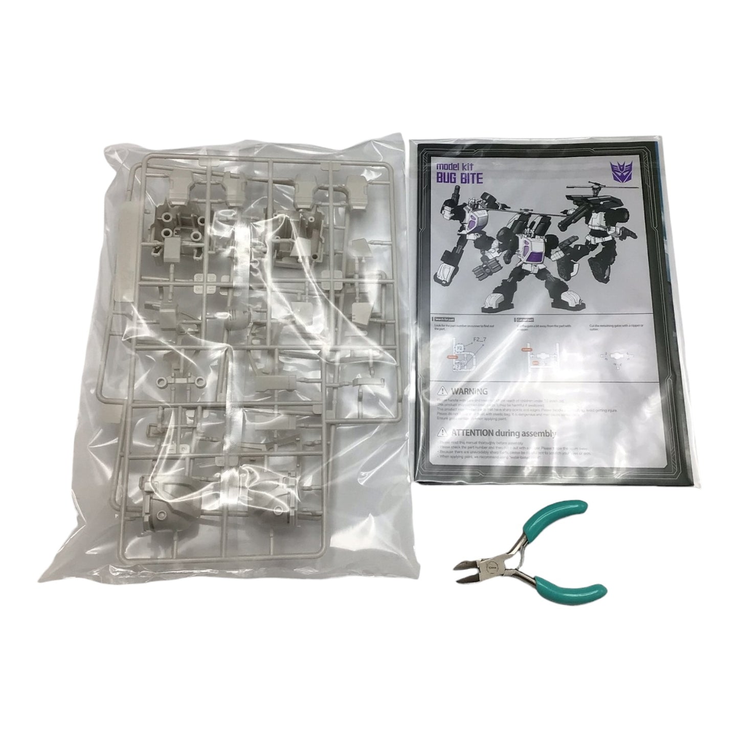Transformers Bug Bite Model Kit - Flame Toys