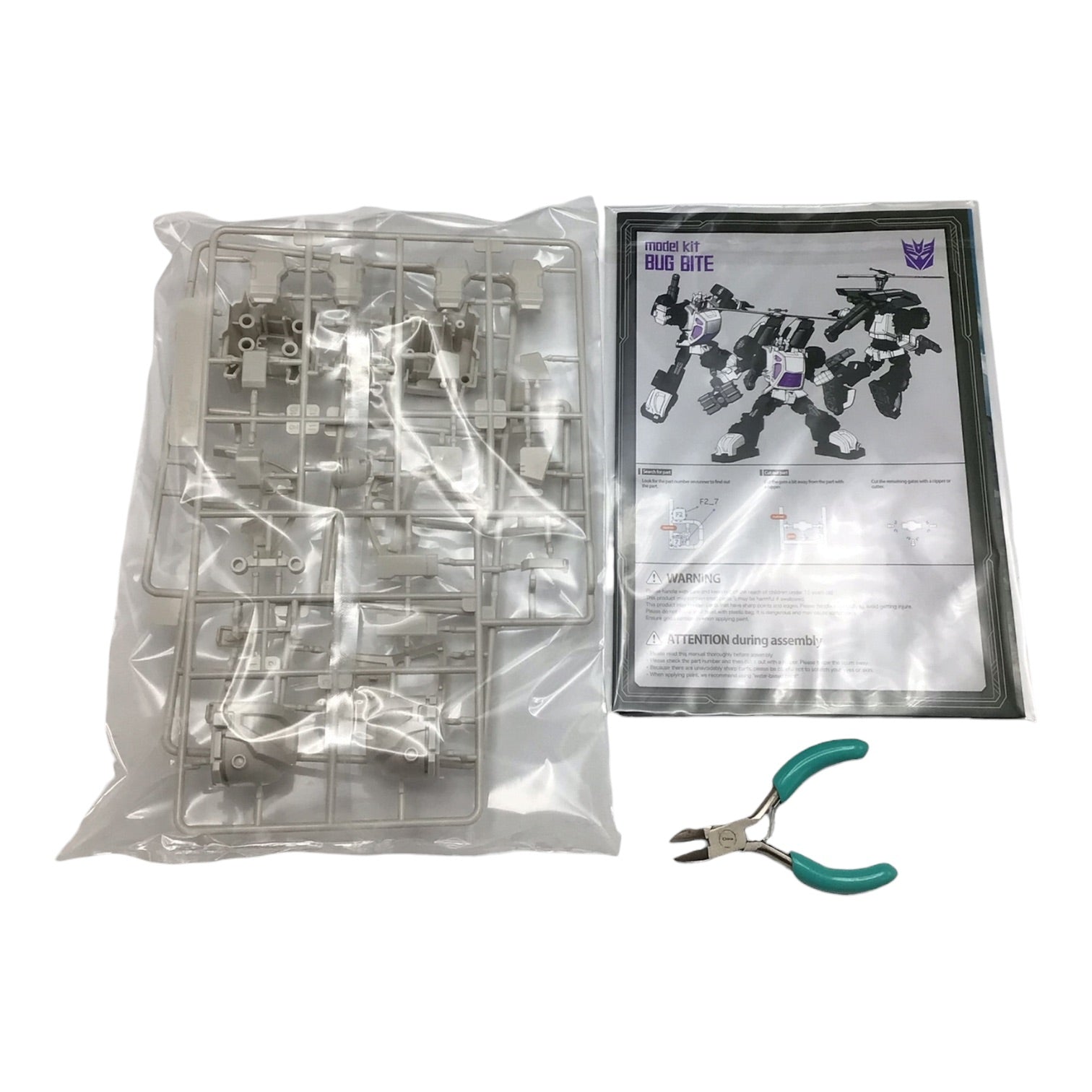 Transformers Bug Bite Model Kit - Flame Toys