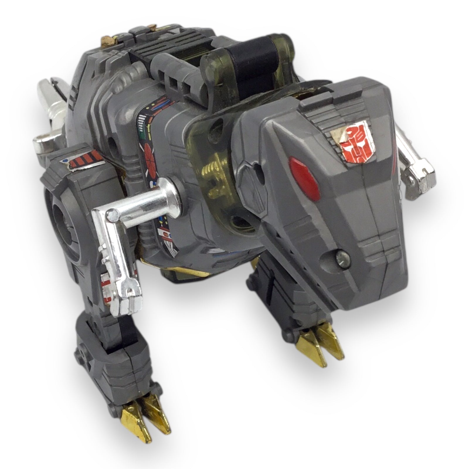 Transformers G1 Grimlock Action Figure (Hasbro, 1985) – Loose, No Accessories