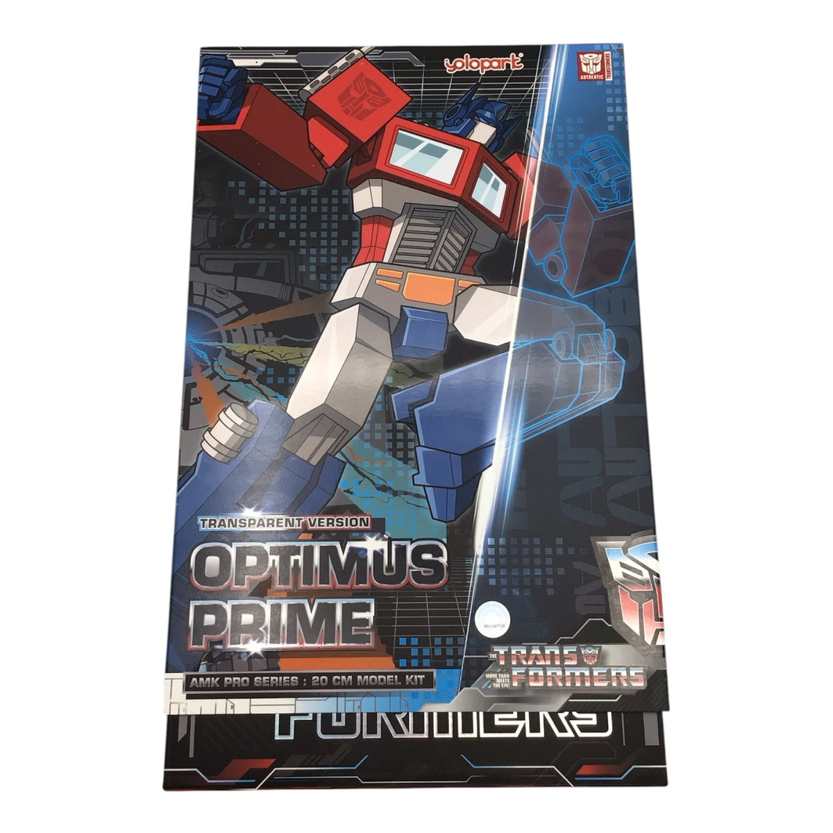 Transformers Optimus Prime Transparent Version AMK Pro Series 20cm Model Kit - Yolopart