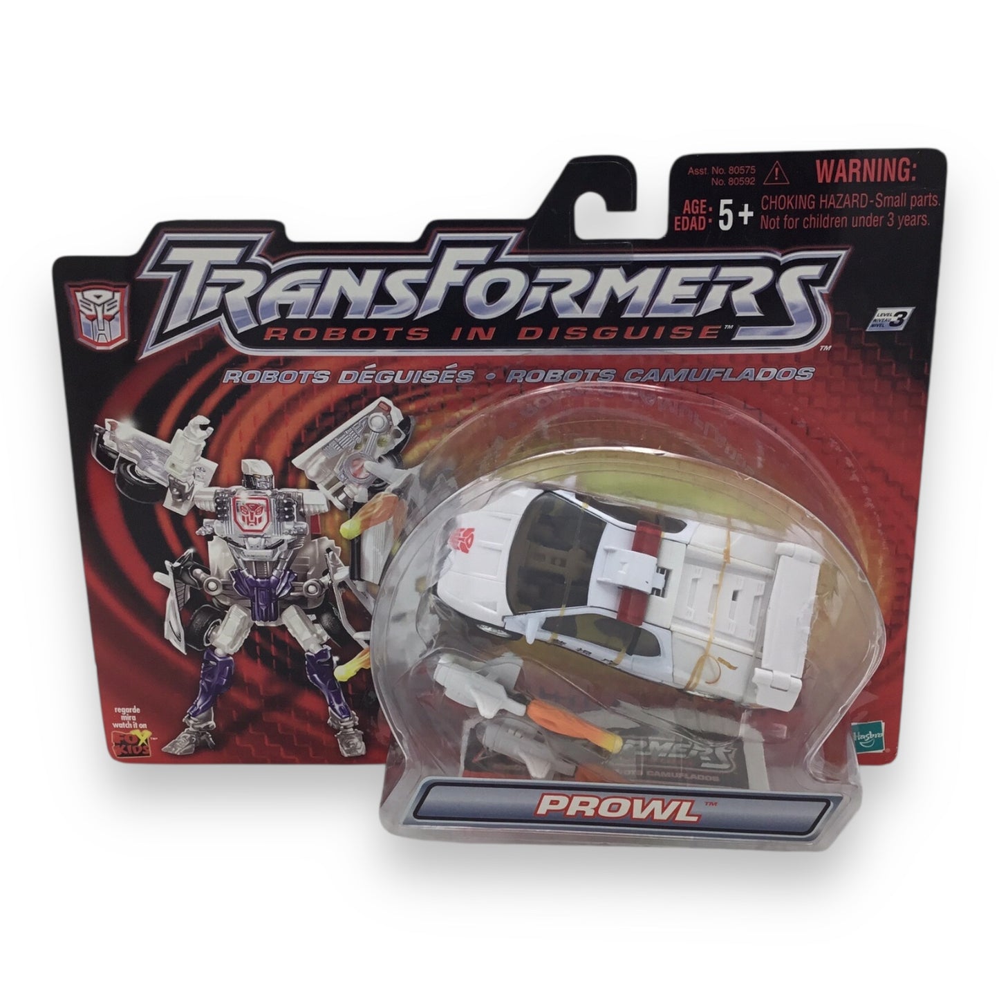 Transformers Robots in Disguise Prowl Action Figure - New In Box 2001