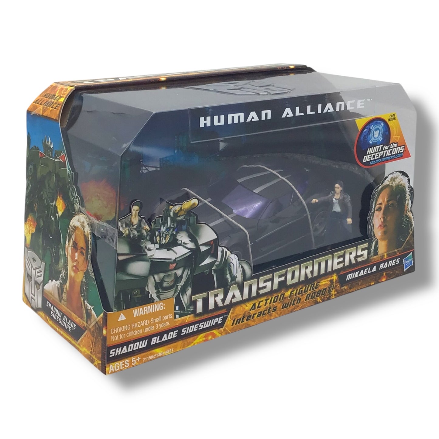 Transformers - Shadow Blade Sideswipe / Mikaela Banes Action Figure Set