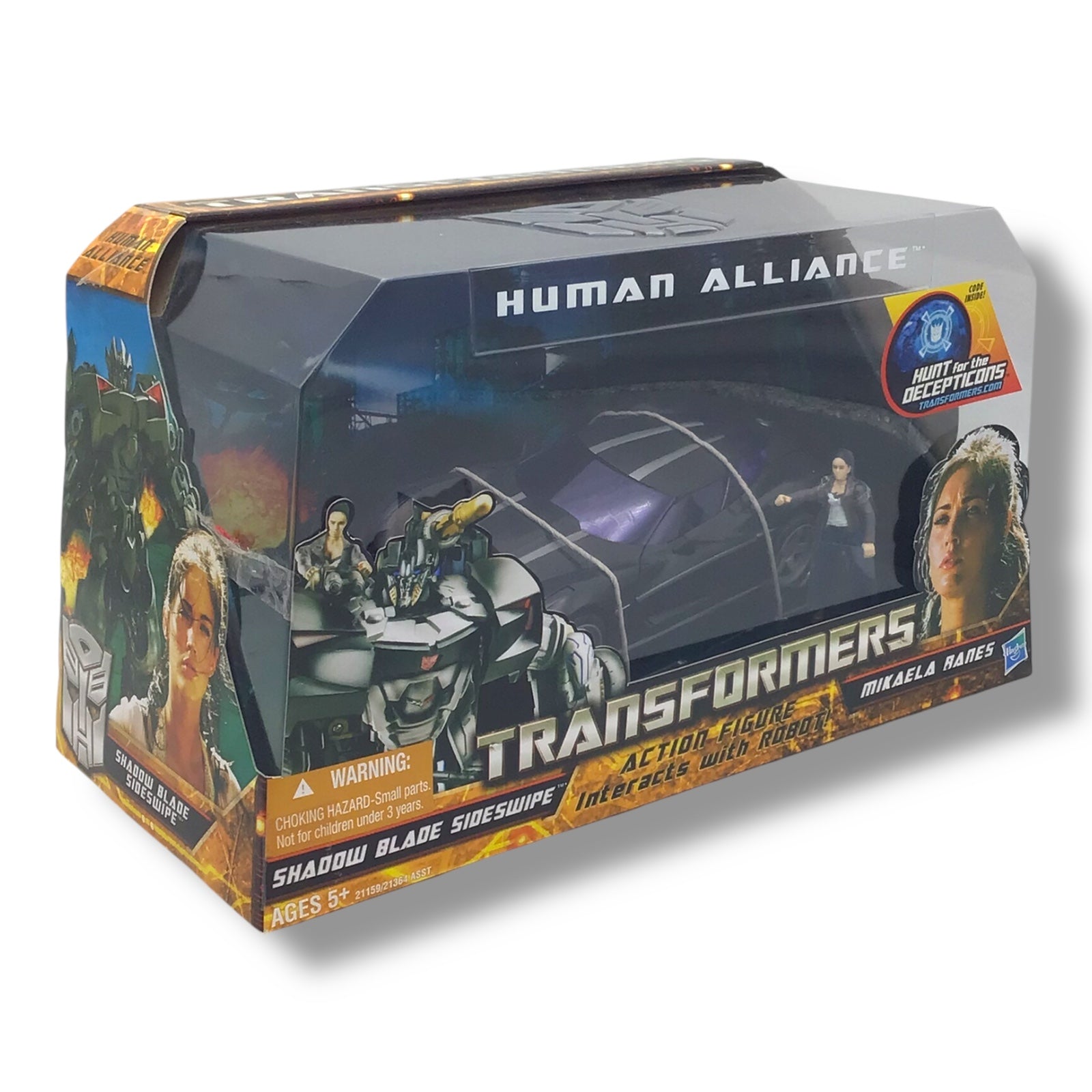 Transformers - Shadow Blade Sideswipe / Mikaela Banes Action Figure Set