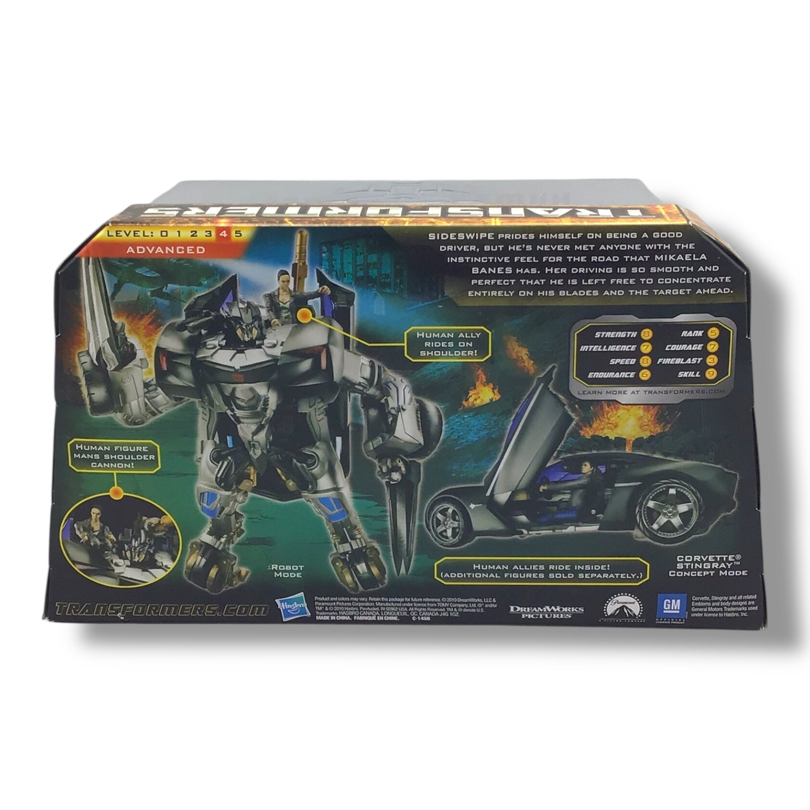 Transformers - Shadow Blade Sideswipe / Mikaela Banes Action Figure Set