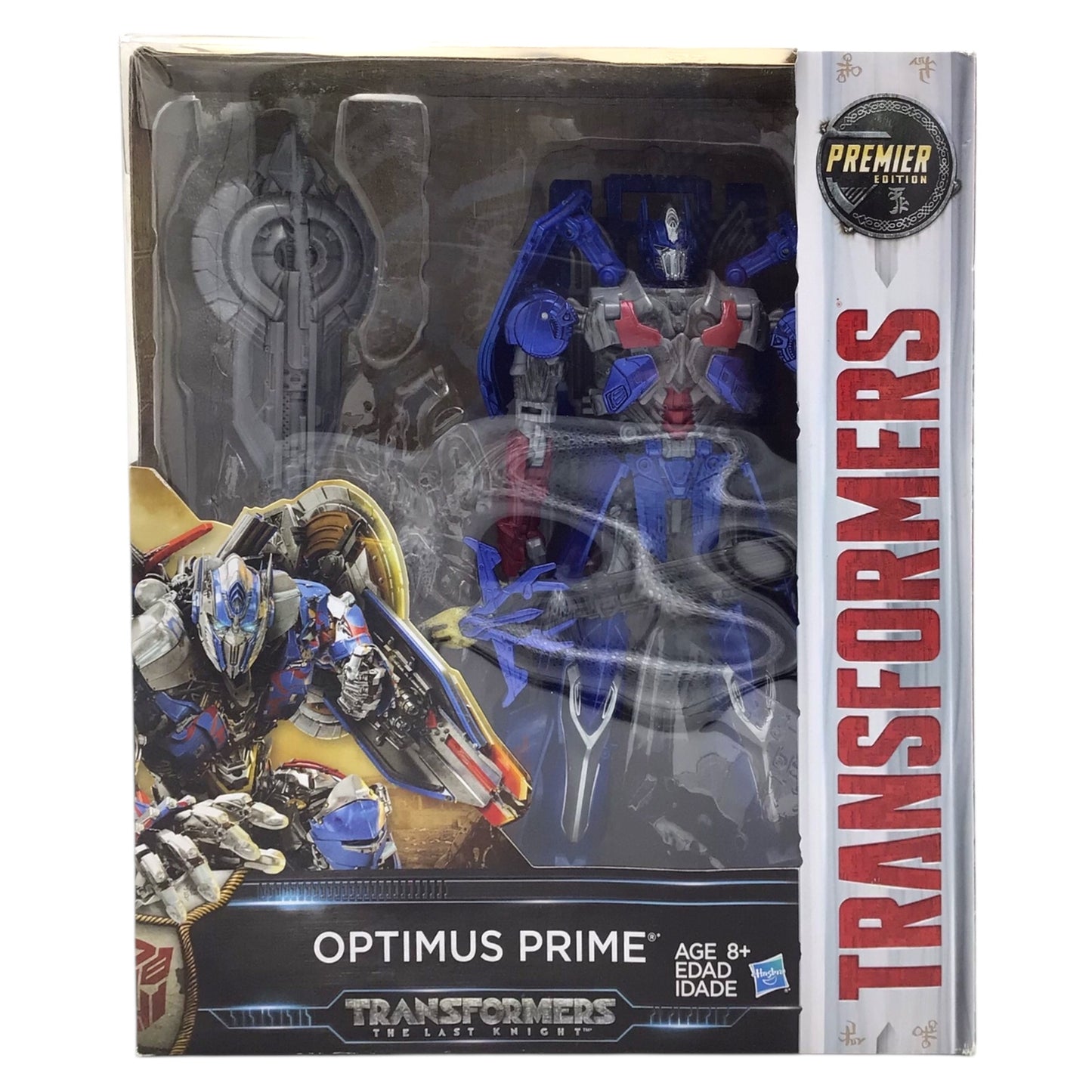 Transformers The Last Knight Optimus Prime Leader Class Premier Edition, Open Box