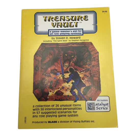 Treasure Vault Game Master's Aid for All Role-Playing Systems #8520 (1984)