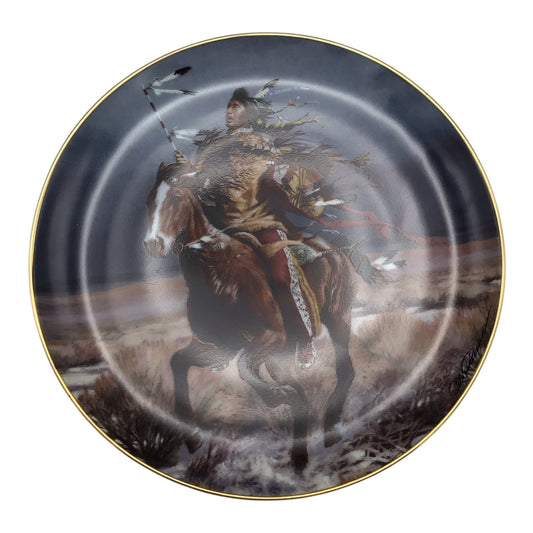 Triumphant Warrior Limited Edition Porcelain Decorative Plate