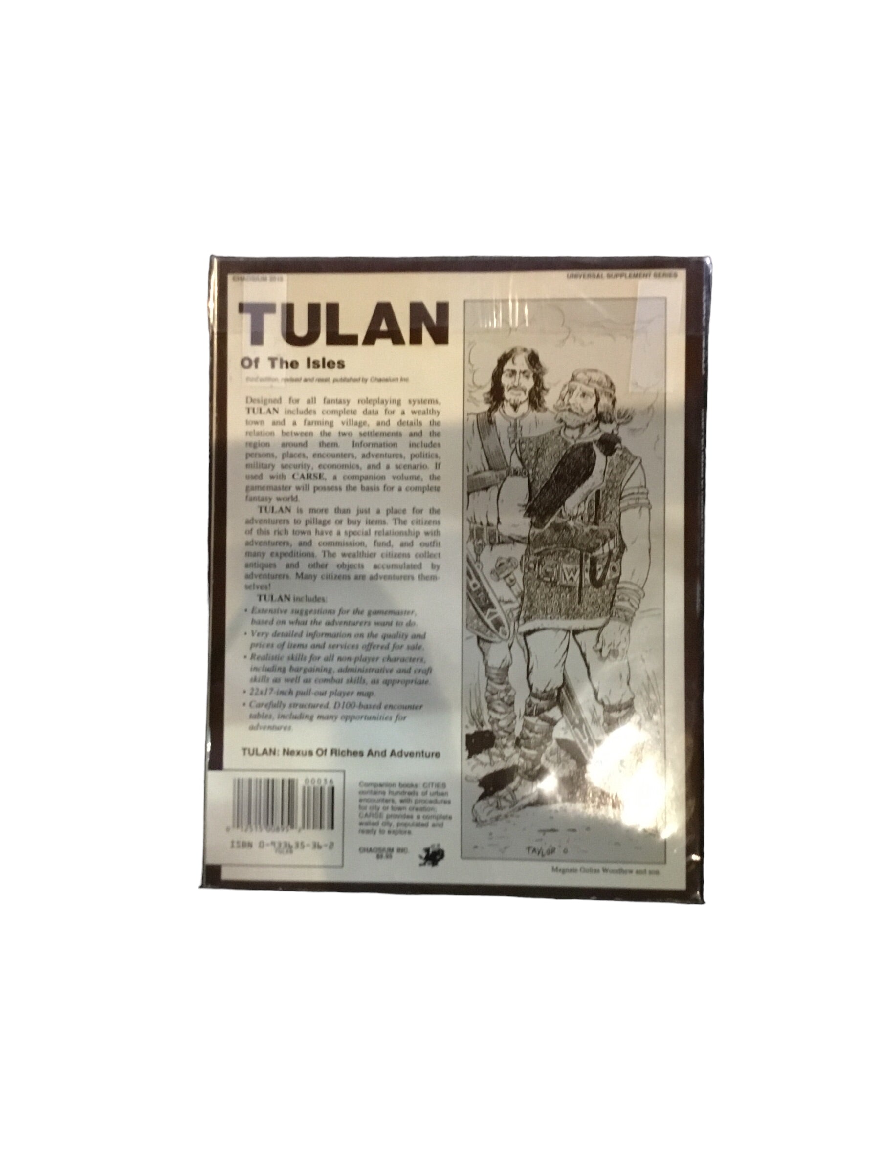 Tulan Of The Isles RPG Adventure