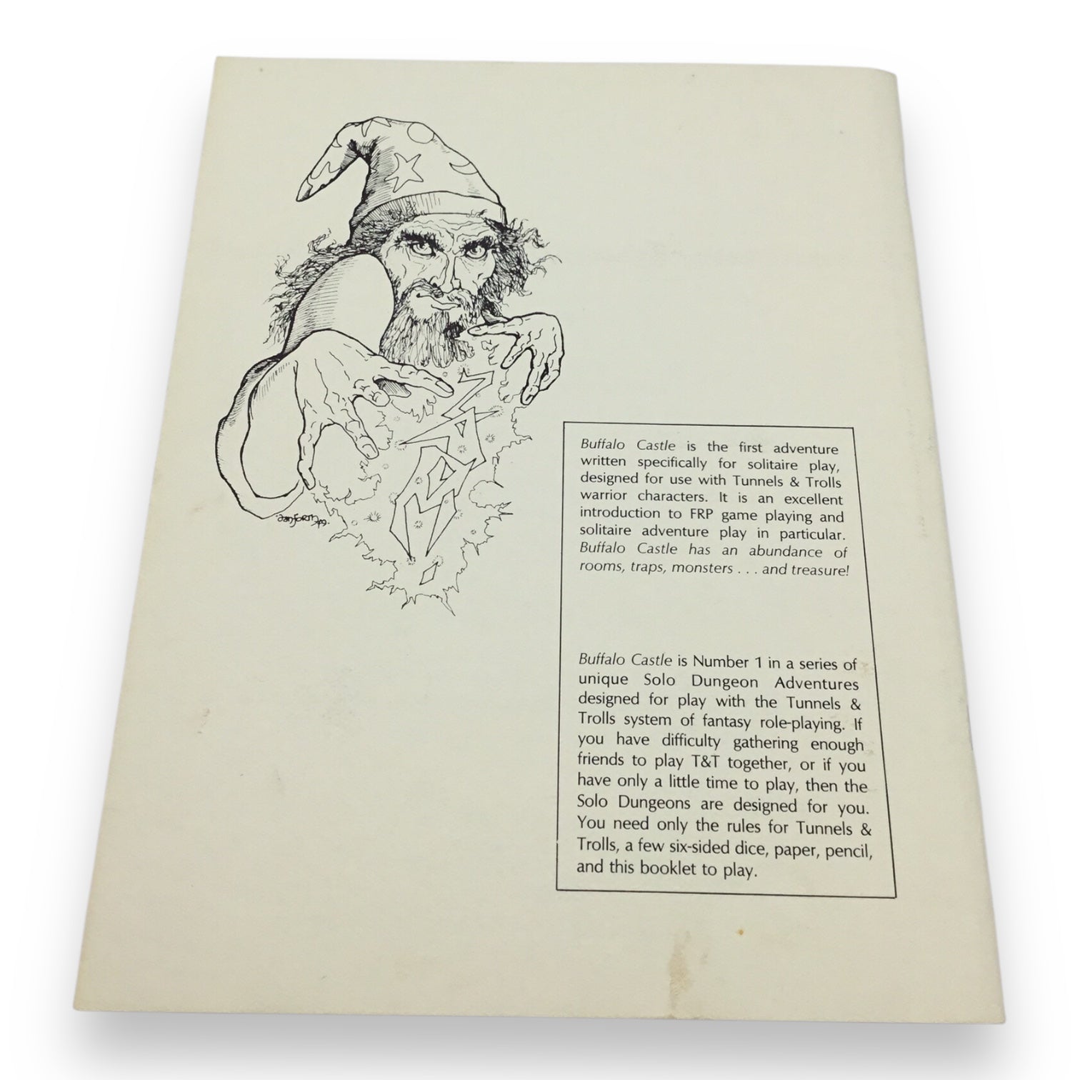 Tunnels & Trolls 5th Printing 1980 - Role Playing Game