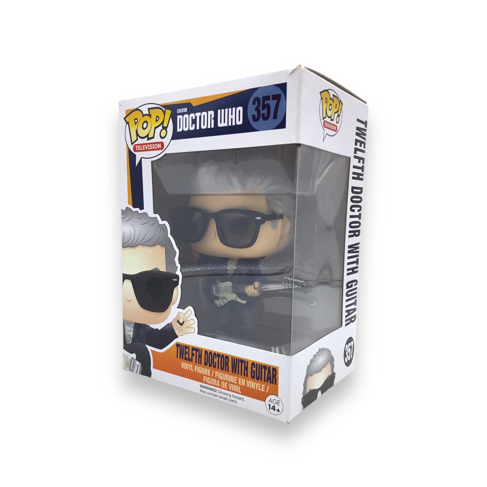 Twelfth Doctor With A Guitar Doctor Who Funko Pop #357 Very Good
