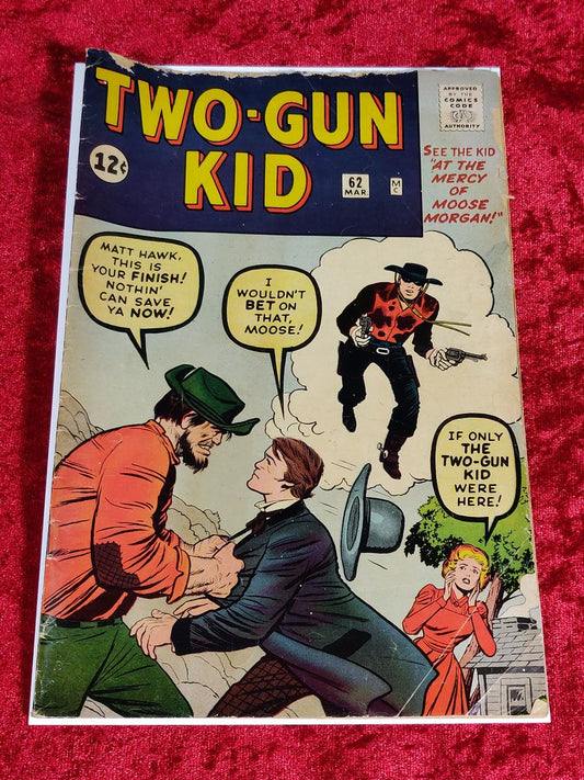 Two Gun Kid #62- 1963 Marvel- Stan Lee & Jack Kirby