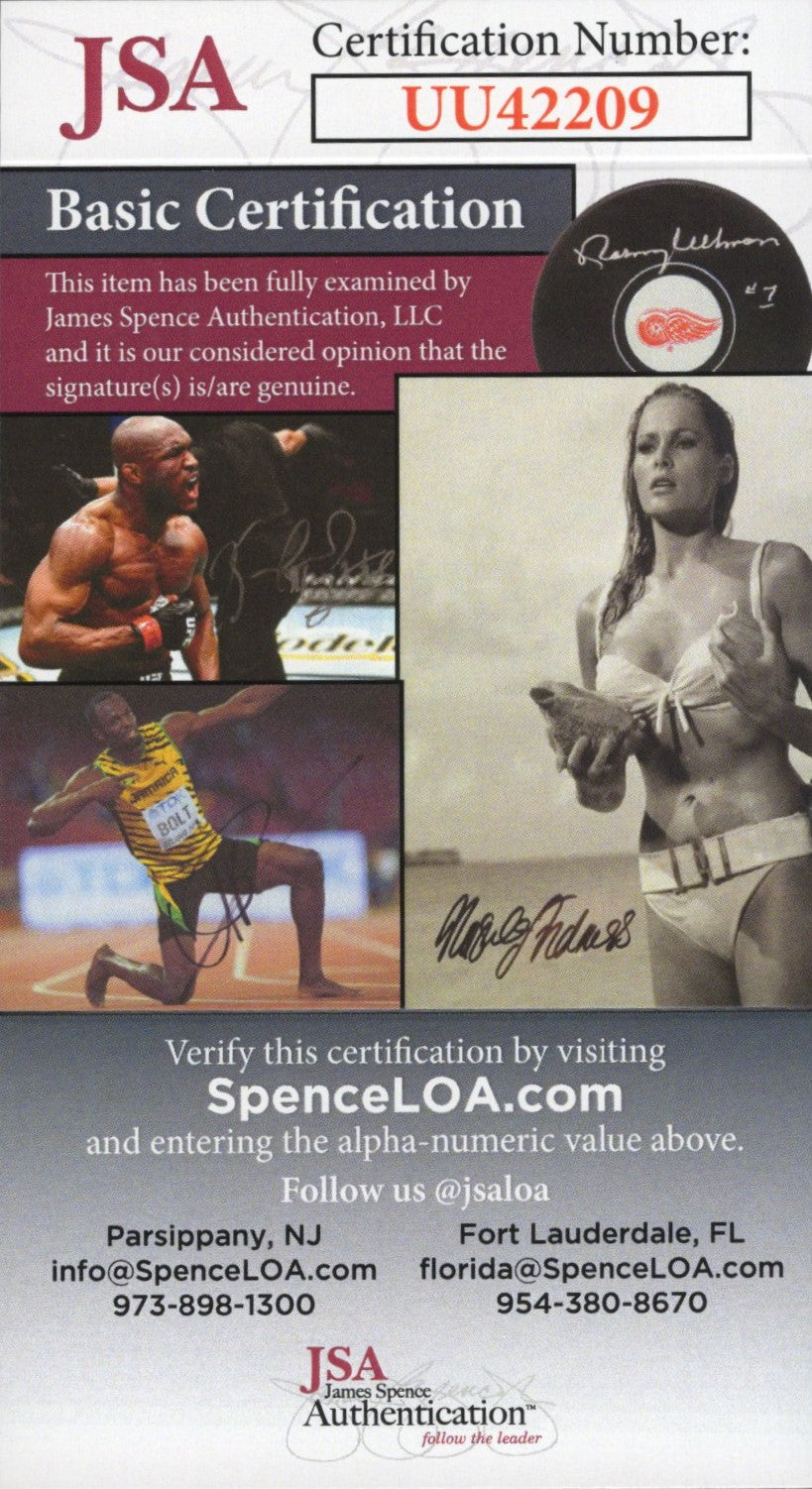 Tyra Banks Signed Photo 8x10 Mounted, PSA JSA Double Certified Authentic