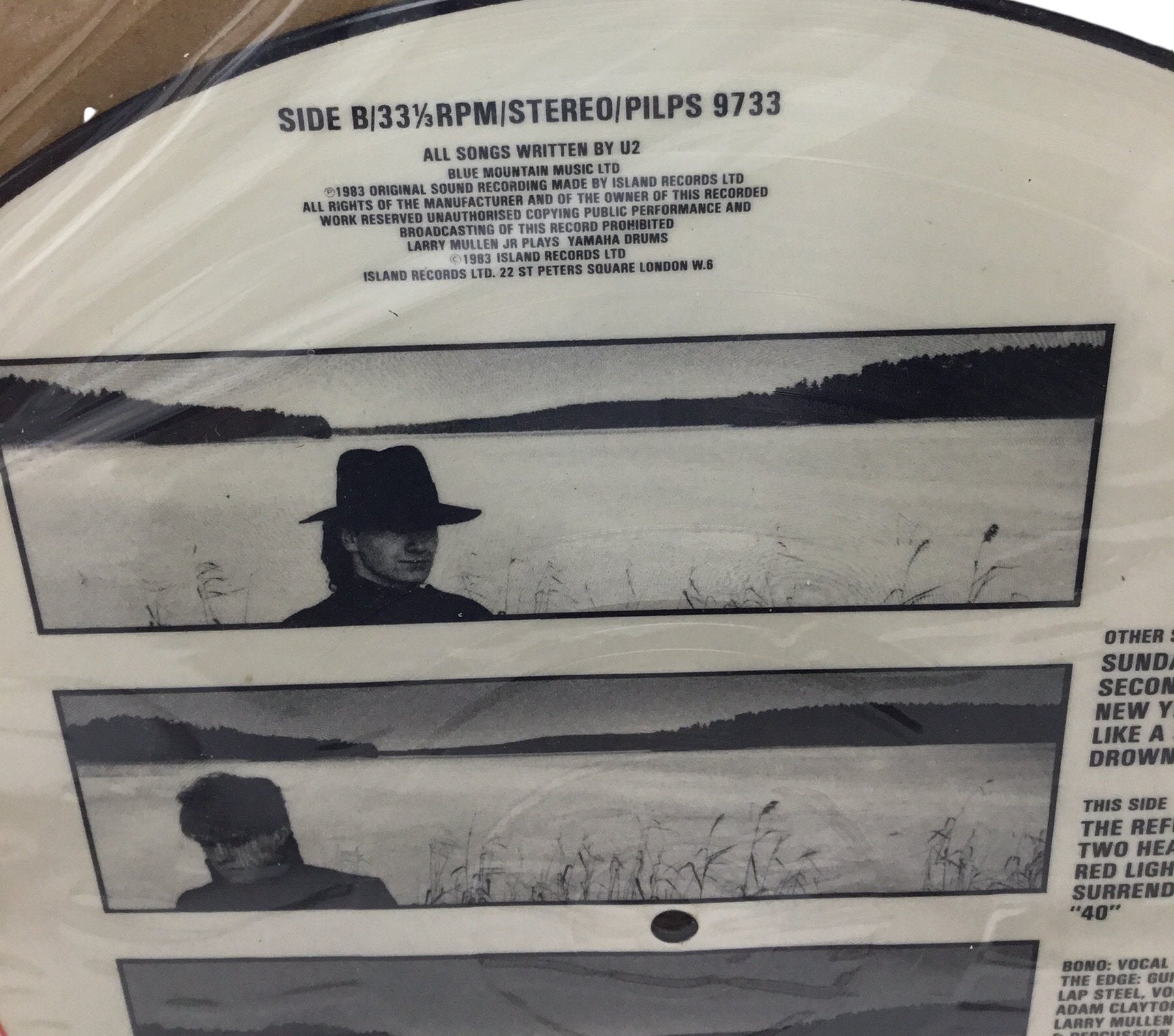 U2 WAR ピクチャーレコード ピクチャーディスク 1983年 初版 LP U2 – War = 闘 – Vinyl (LP, Album, Stereo), 1983 [r1900778