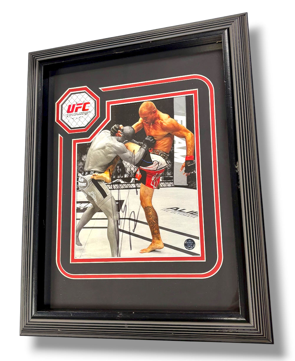 UFC Framed & Autographed Photo of Donald "Cowboy" Cerrone Certified by J&T Sports