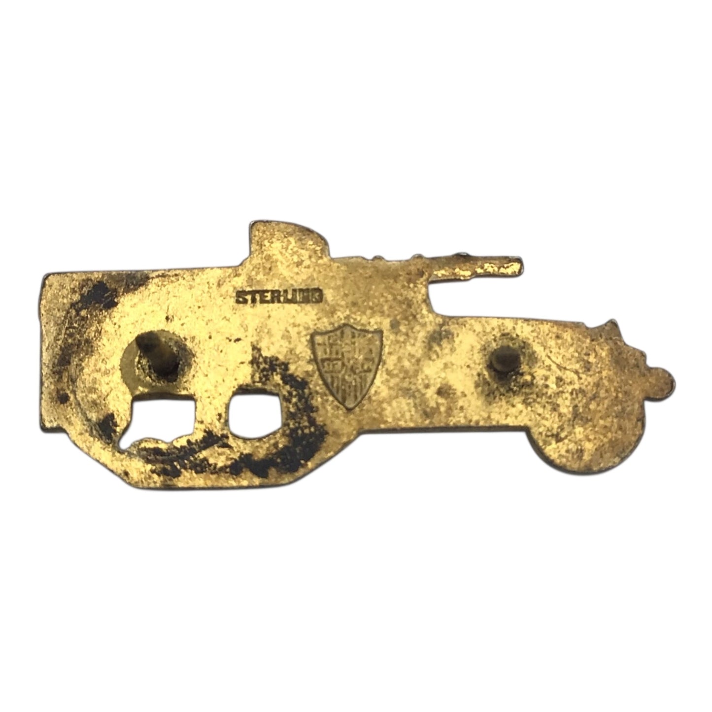 US WW2 Army Officer Tank Destroyer Collar Pin