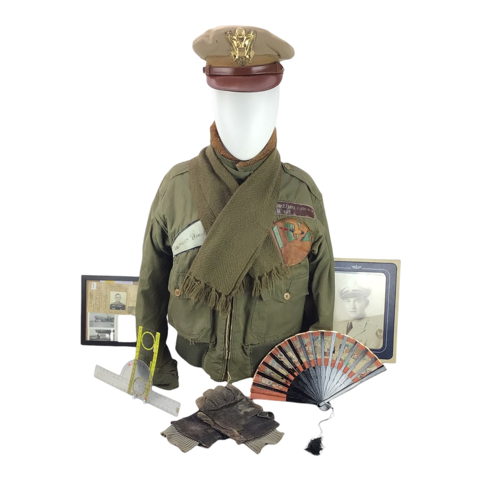 US WW2 Bomber Pilot Grouping of Lieutenant Colonel John R. Frens