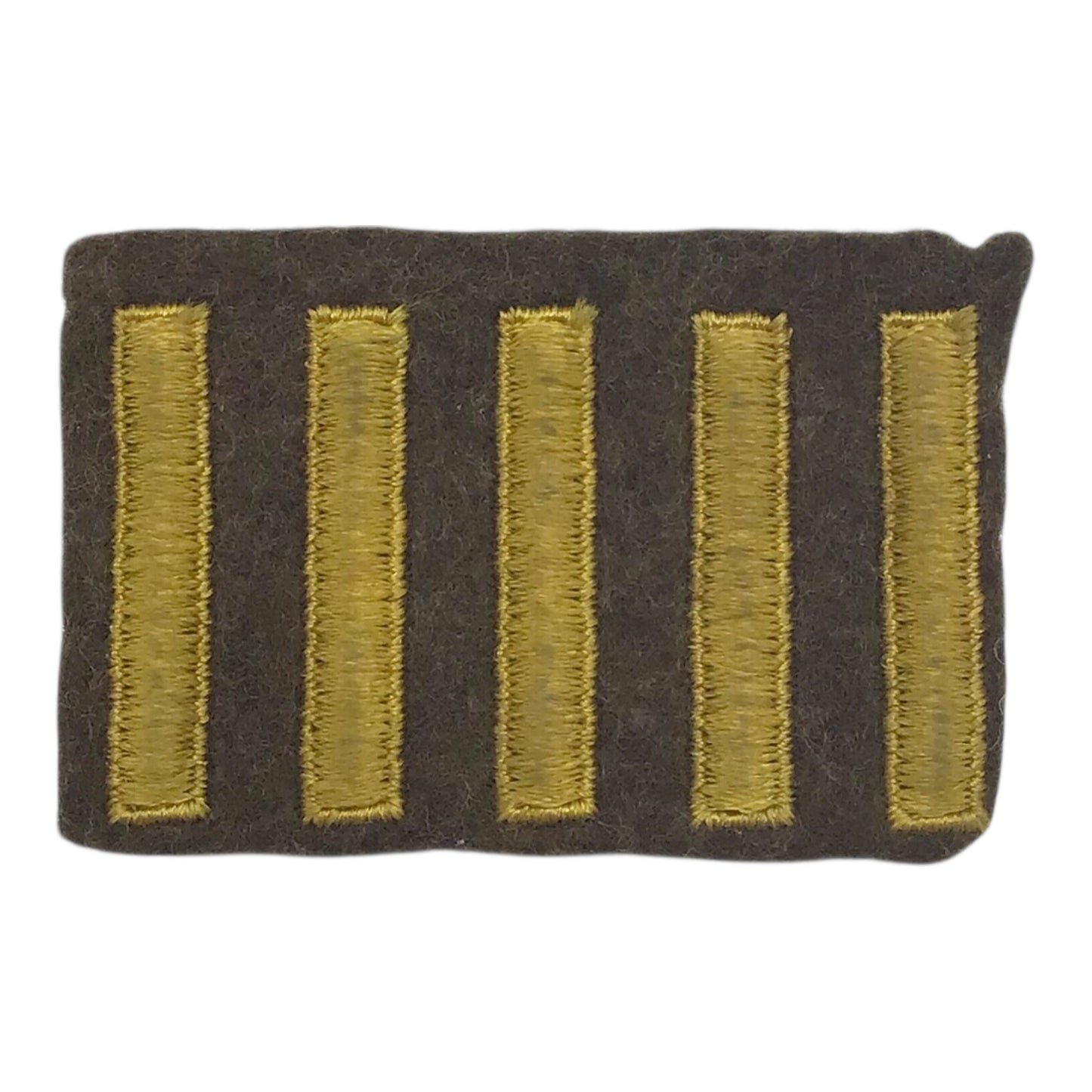 US WW2 Overseas Services Bars Patch (30 months)