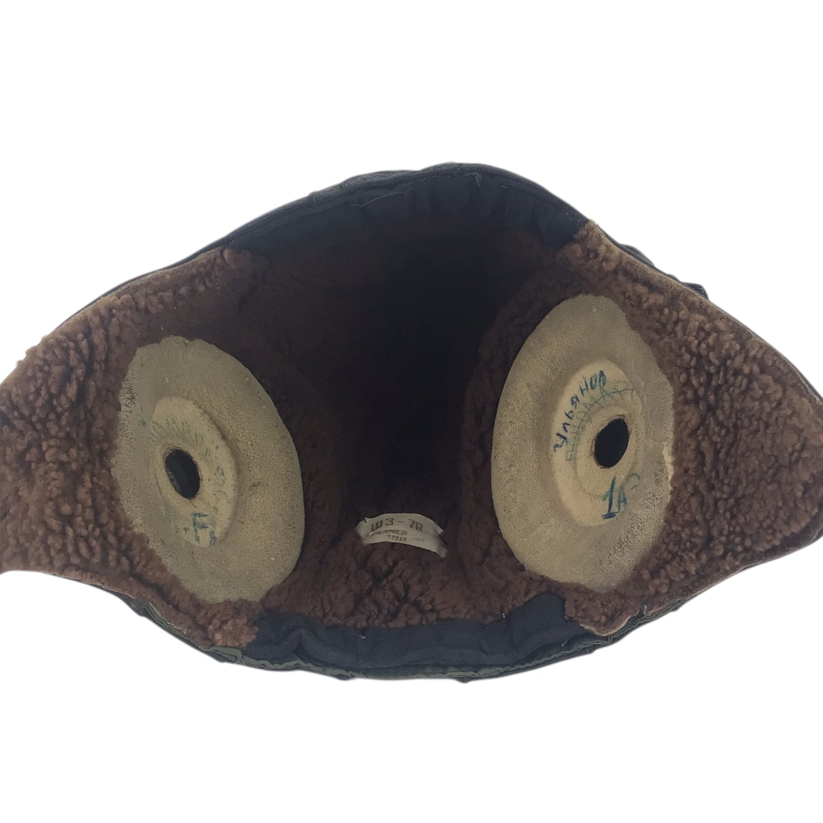 USSR WWII Air Force Woman Officer Pilot Helmet (VERY RARE)