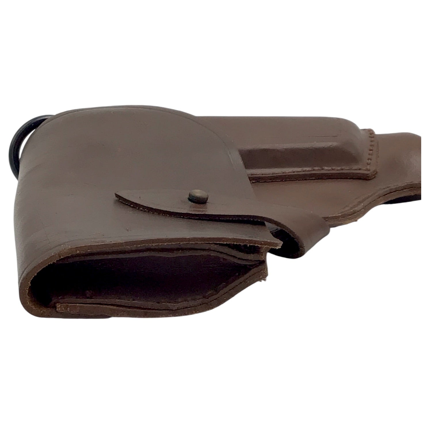 USSR\Russian Military Soviet Army Makarov PM Pistol Belt Holster – Brown Leather with Cleaning Rod