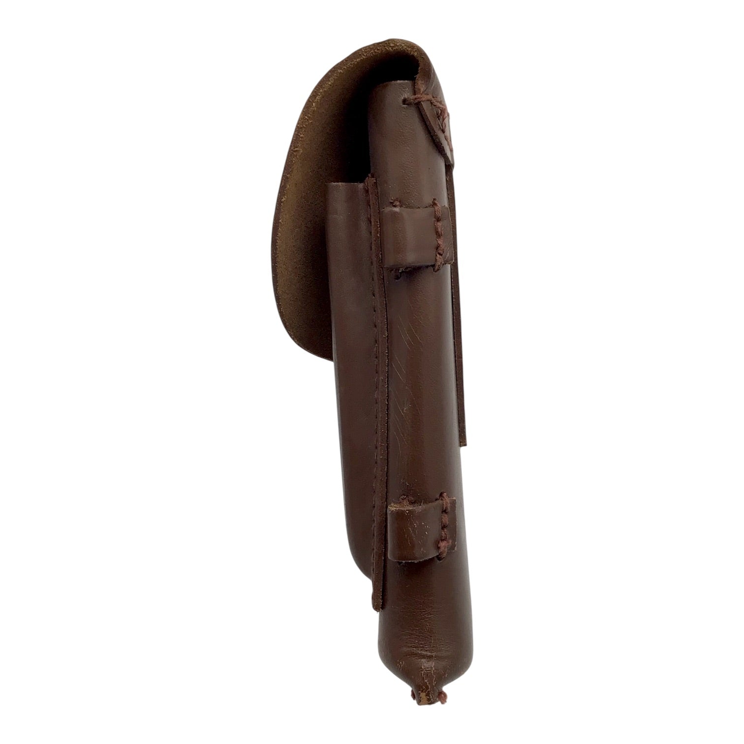 USSR\Russian Military Soviet Army Makarov PM Pistol Belt Holster – Brown Leather with Cleaning Rod