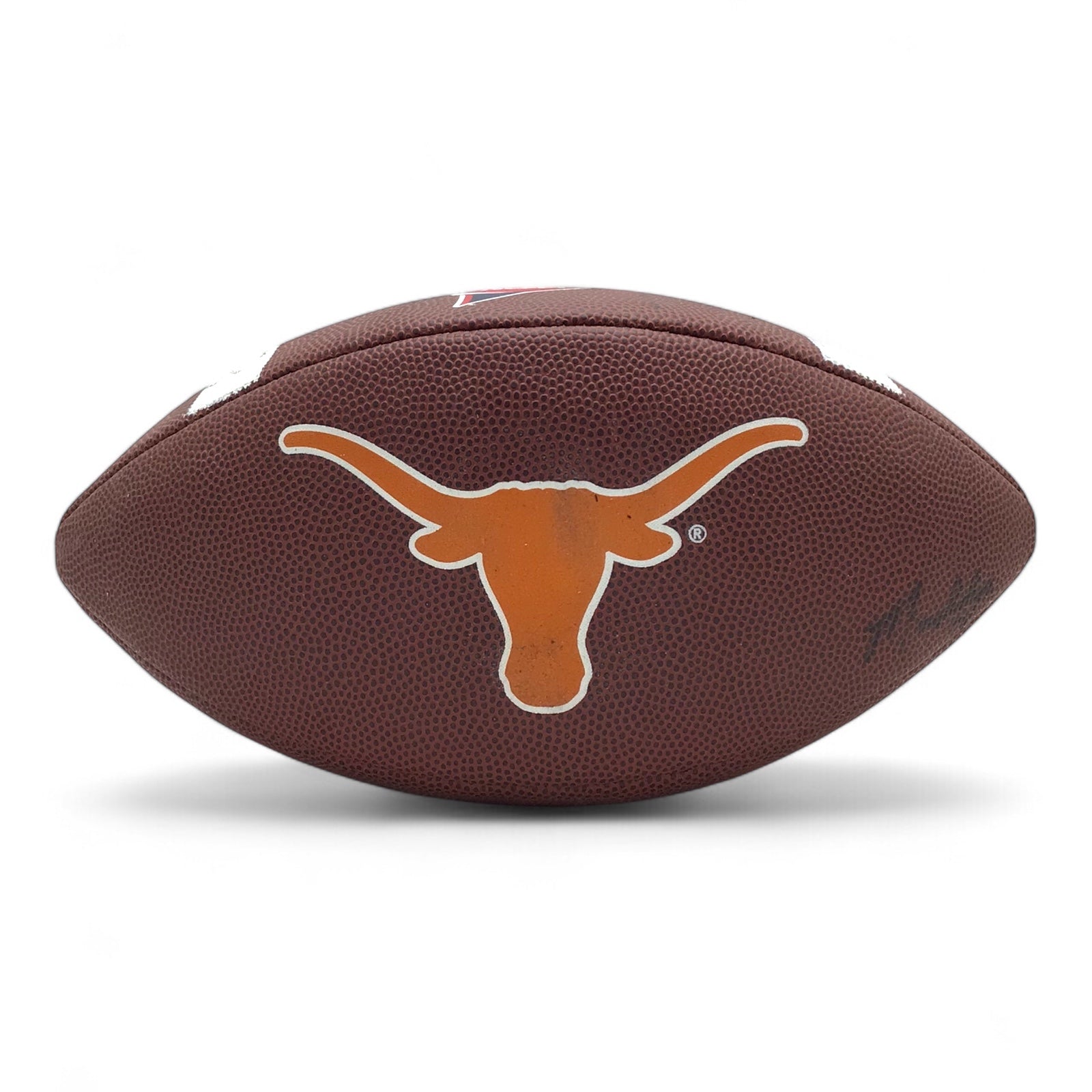 UT Mack Brown Signed Wilson NCAA Football - Player Signatures JSA