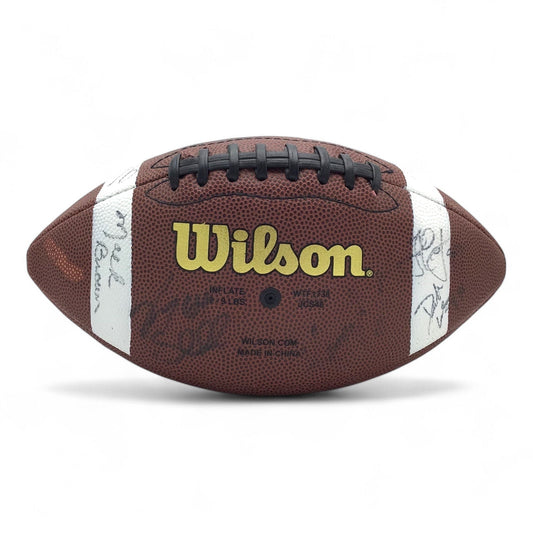 UT Mack Brown Signed Wilson NCAA Football - Player Signatures JSA