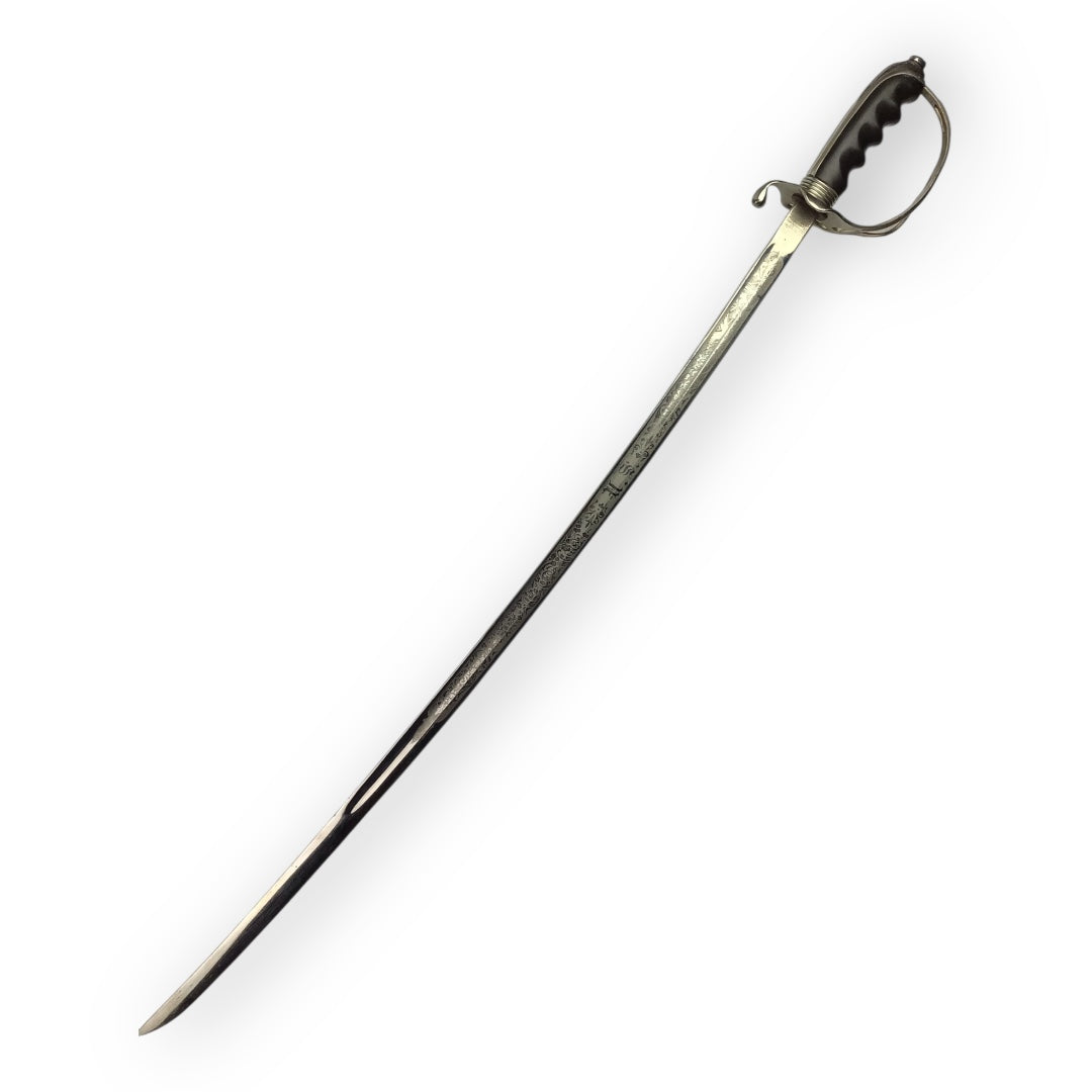 U.S. 1902 Pattern Army Officer’s Saber - Named & Engraved, WW2-Era
