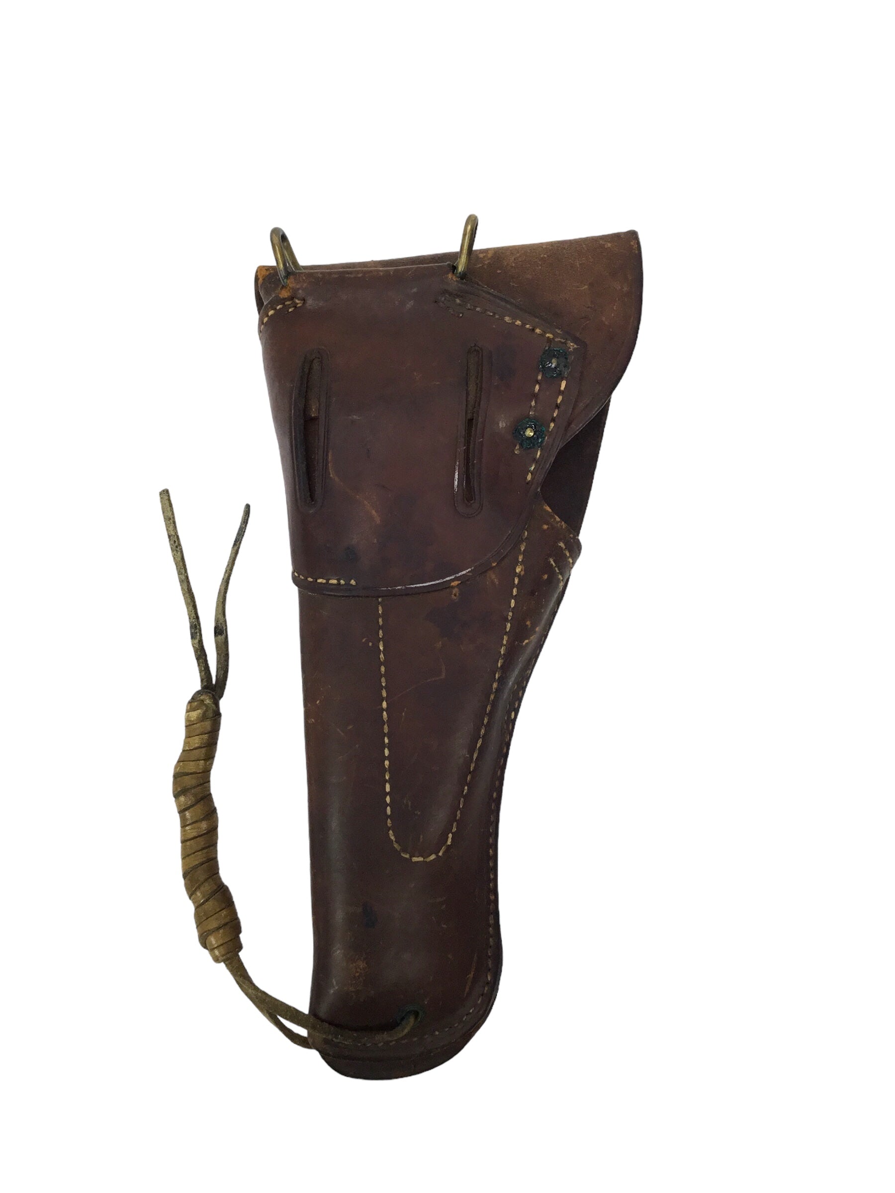 U.S. 1911 Leather Pistol Holster marked 1918, "J.J.M."