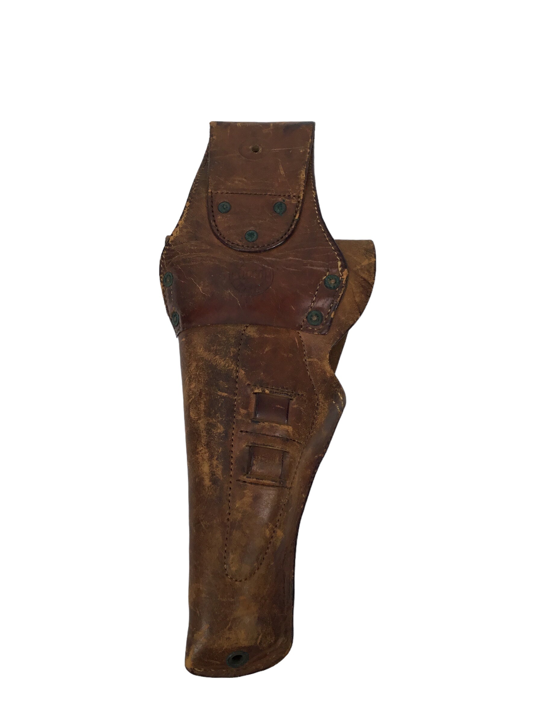 U.S. 1911 Leather Pistol Holster marked "Folsom Sporting Goods"