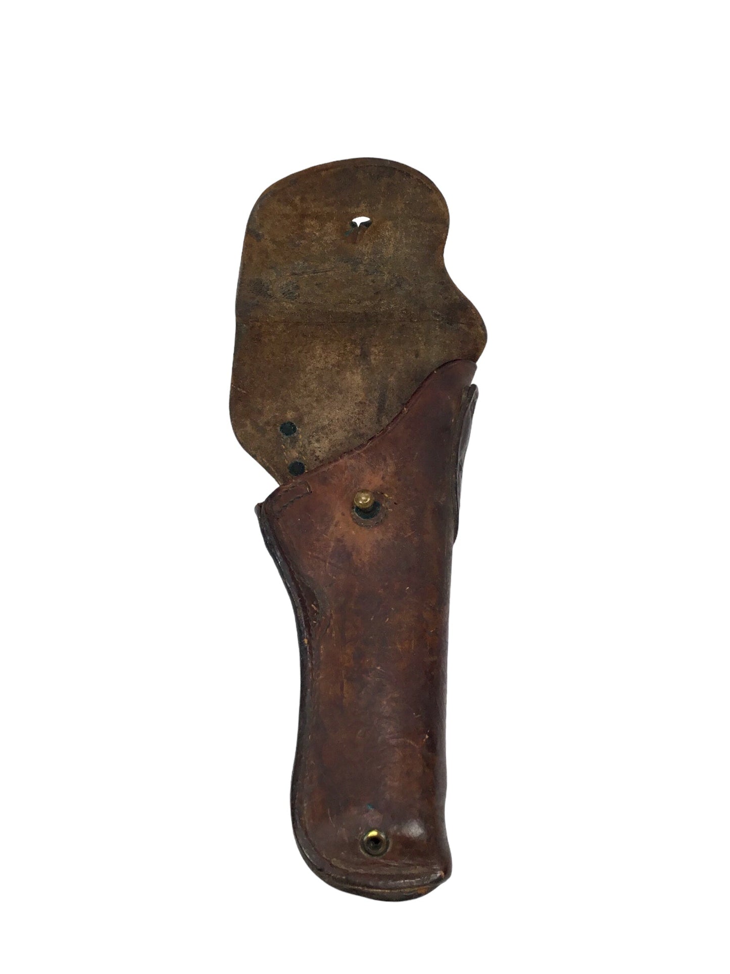 U.S. 1911 Leather Pistol Holster marked "U.S." on flap, further marked "Harpham Bros."