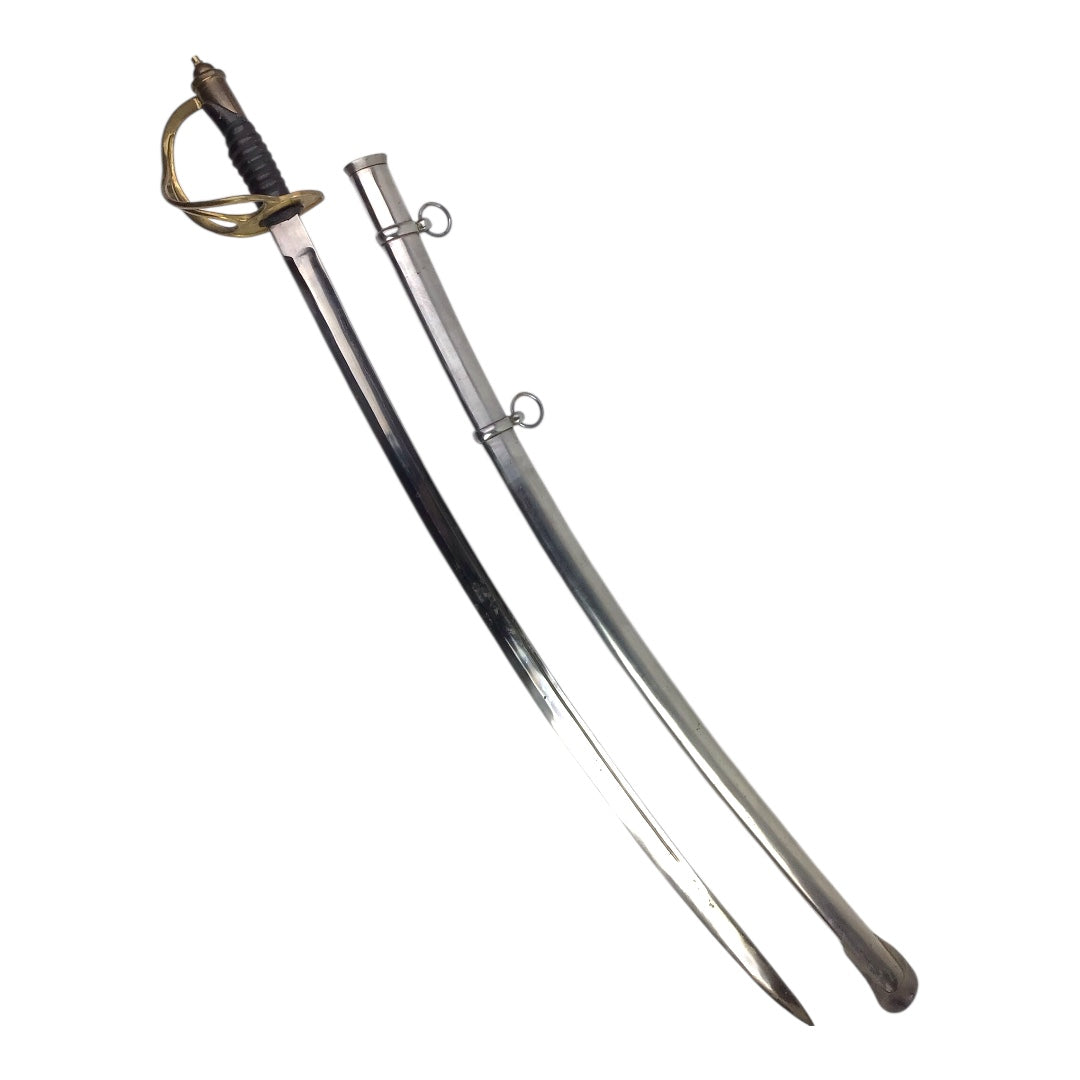 U.S. Civil War Model 1860 Cavalry Saber - Historical Replica Display Sword